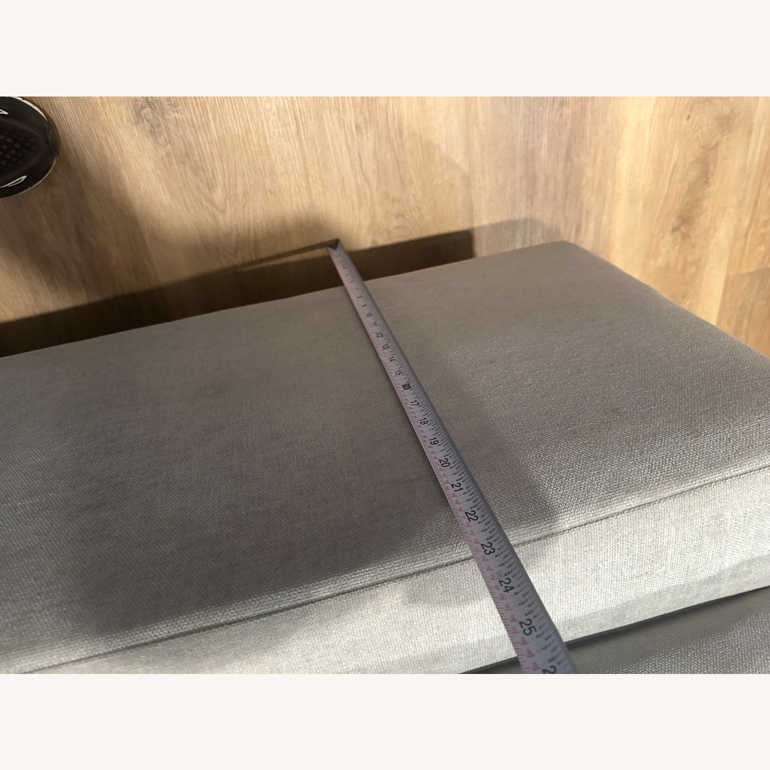 West Elm Harmony Grey Sofa - image-2