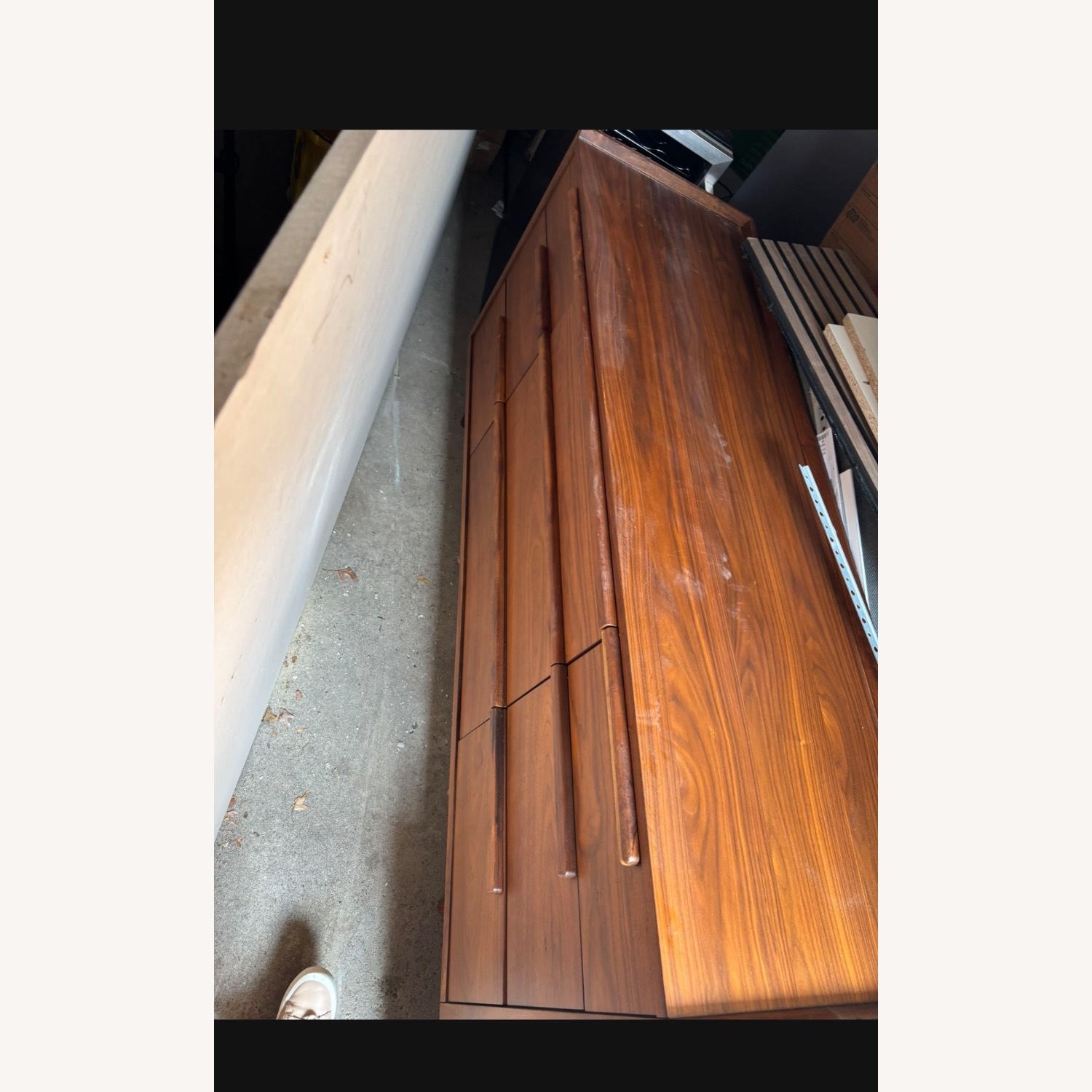 Crate & Barrel Tate 68" Walnut 9-Drawer Dresser - image-3