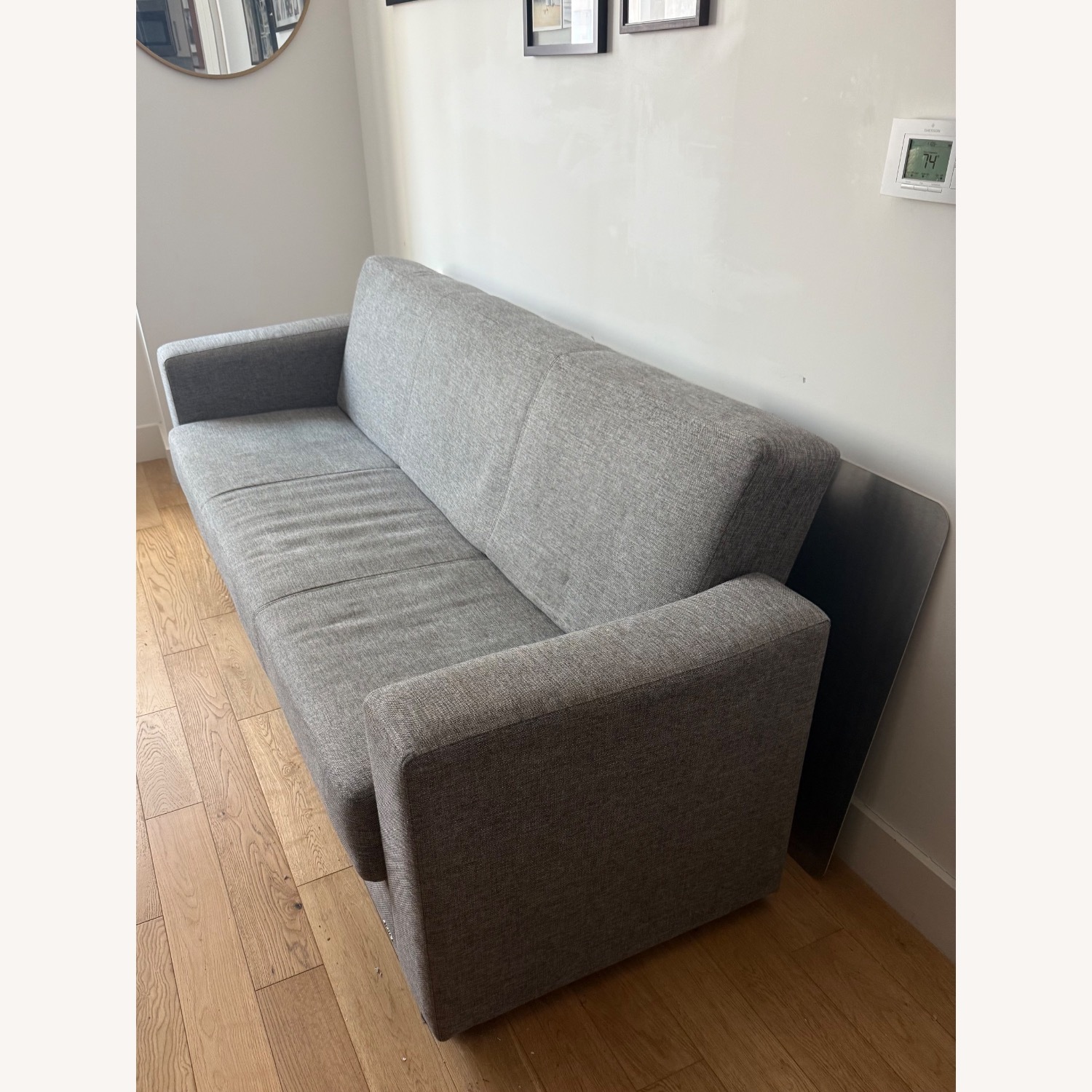 Istikbal Furniture Light Gray 3+ Seater Sofa Bed - image-1