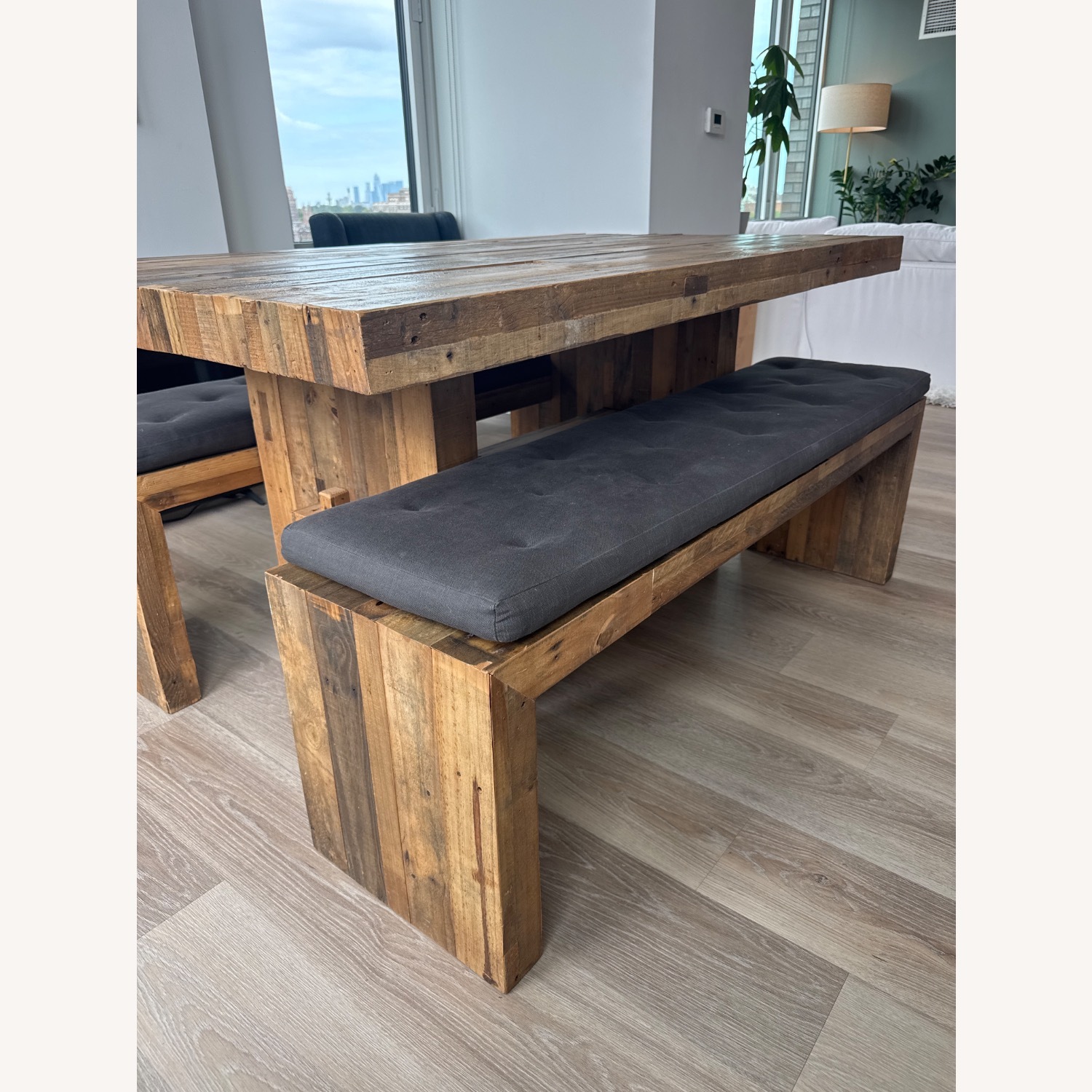 West Elm Emmerson Table and Benches - image-2