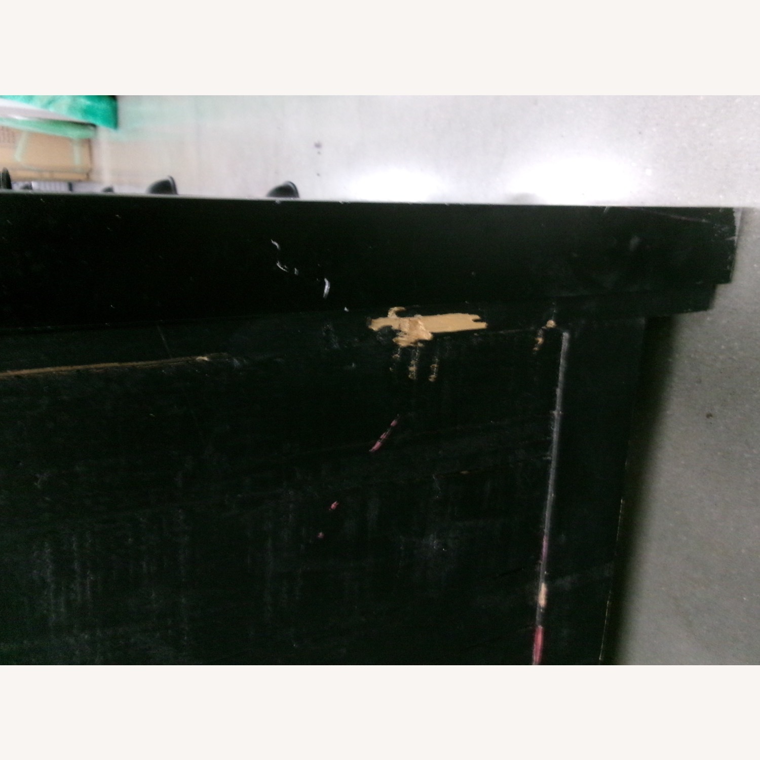 Vintage Multi-Drawer Black Storage Cabinet - image-3