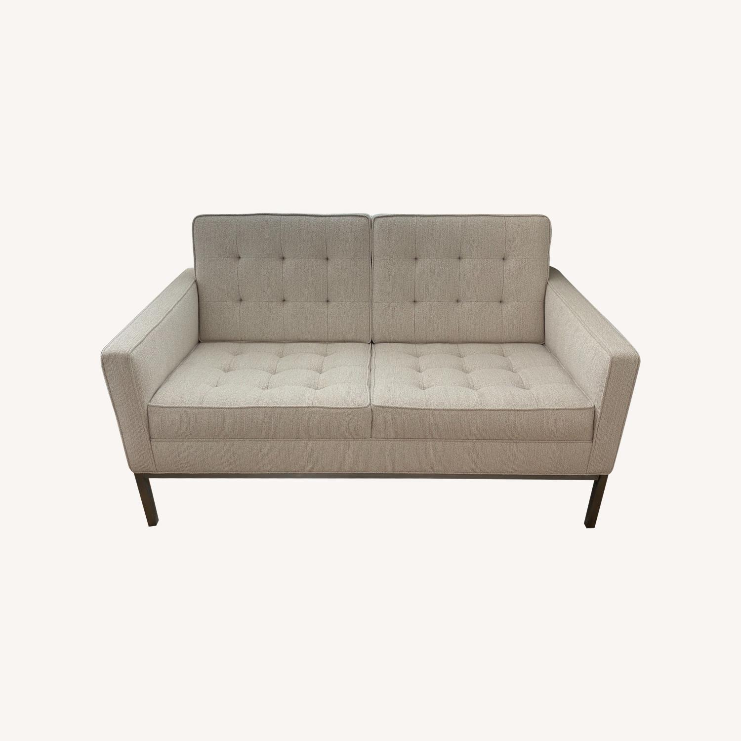 Steelcase Vintage Knoll Collab Greenhouse Loveseat - image-0