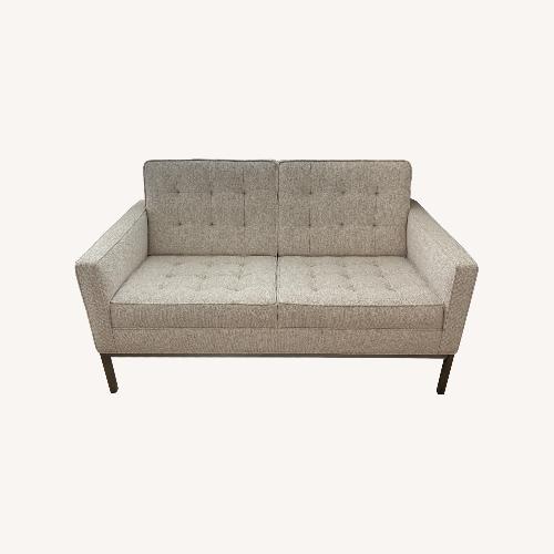 Used Steelcase Vintage Knoll Collab Greenhouse Loveseat for sale on AptDeco