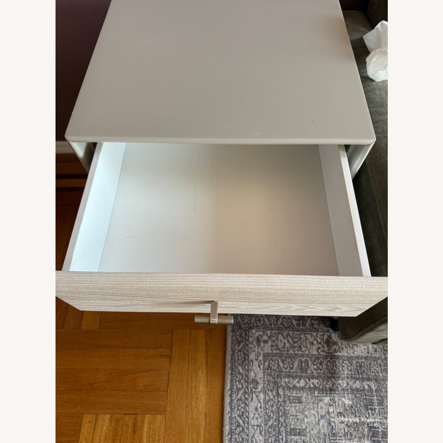 West Elm Modernist Nightstand - image-5