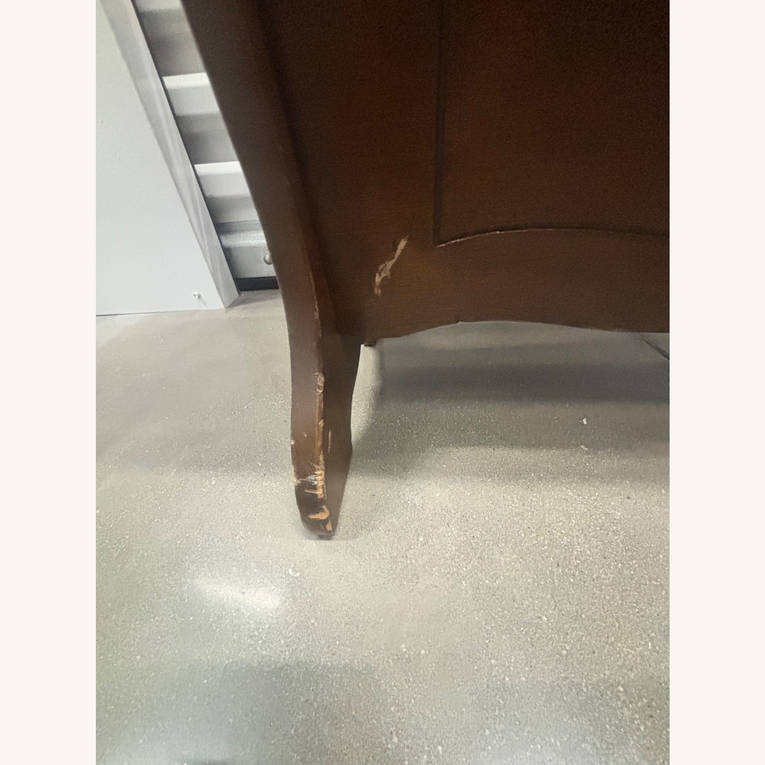 Vintage Wooden Magazine Rack Side Table - image-4