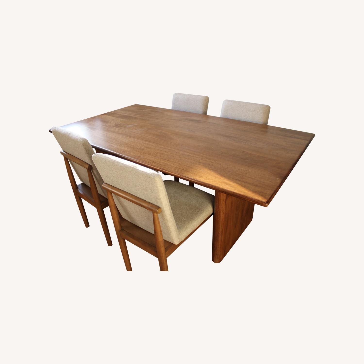 Ashley Furniture Mango Wood Isanti Dining Set - image-0