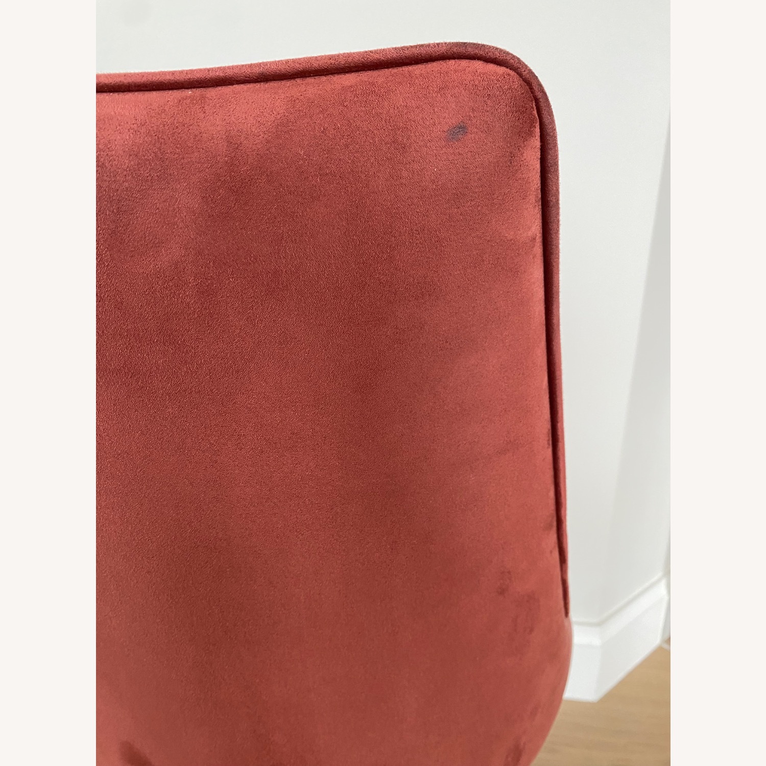 Bontempi Clara Red Faux Leather Dining Chairs - image-3