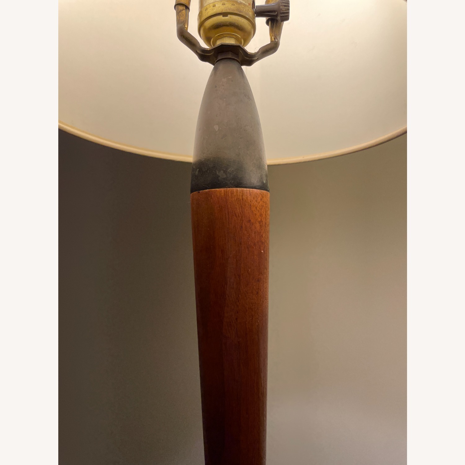 Mid-Century Modern Walnut Table Lamps - image-3