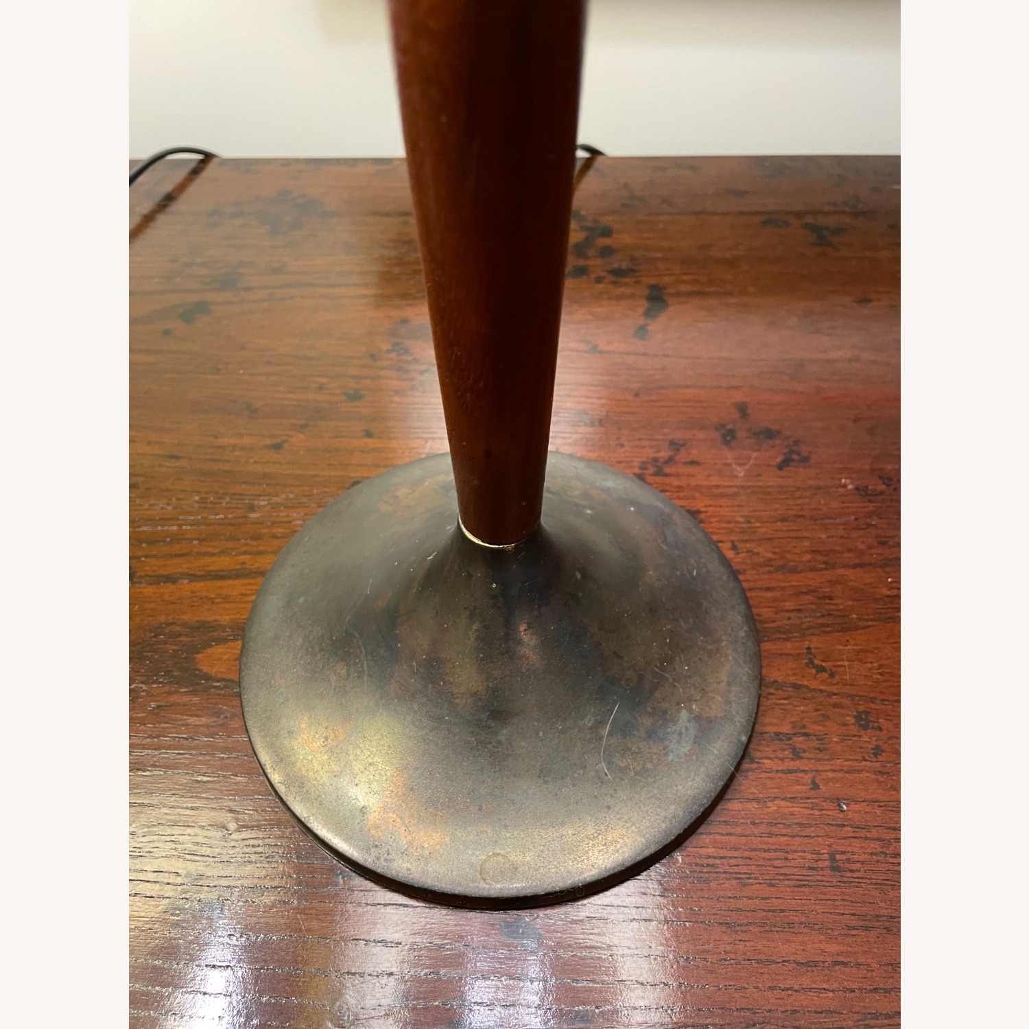 Mid-Century Modern Walnut Table Lamps - image-2