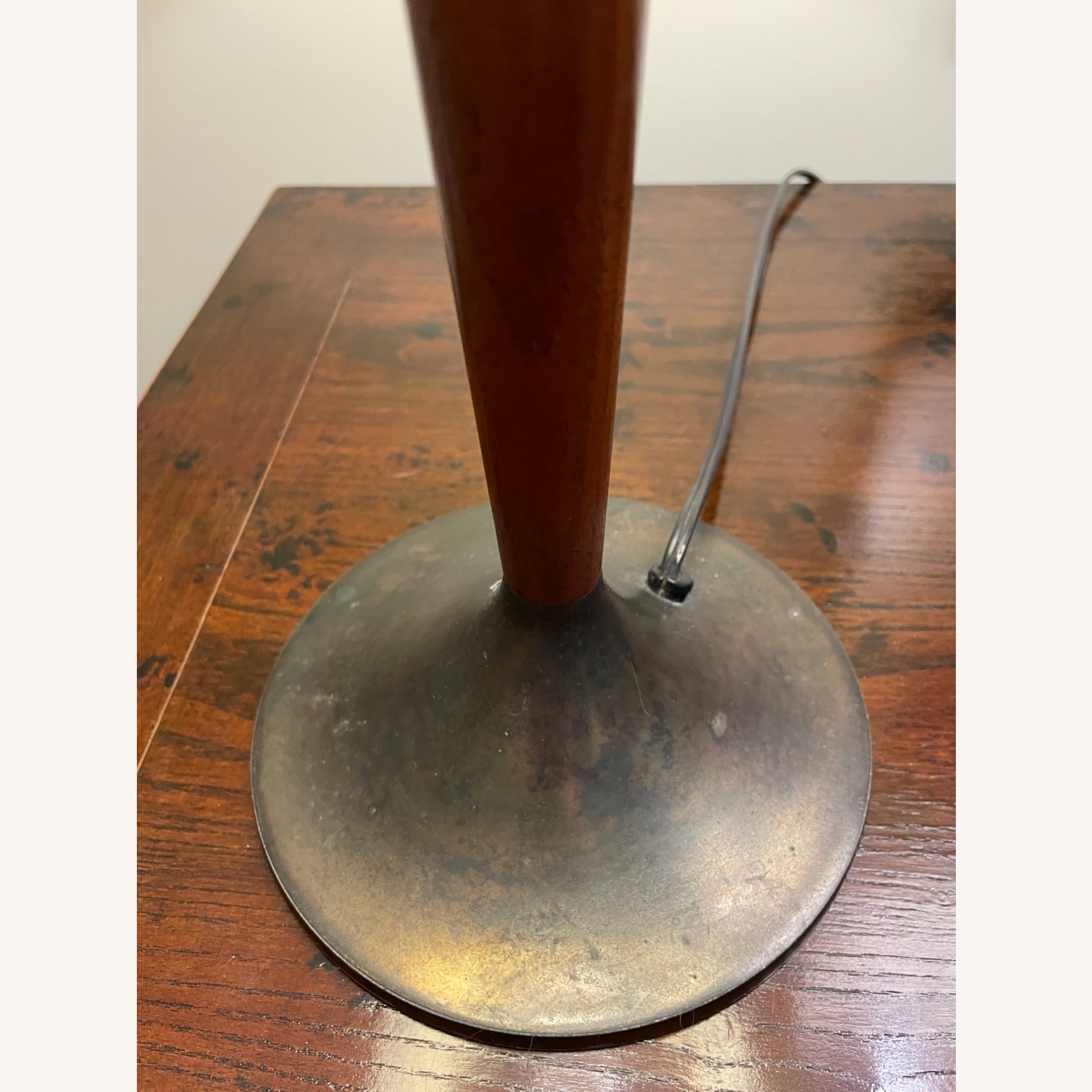 Mid-Century Modern Walnut Table Lamps - image-5