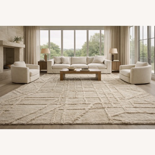 Used Restoration Hardware Almora Wool Rug – 10x14 for sale on AptDeco