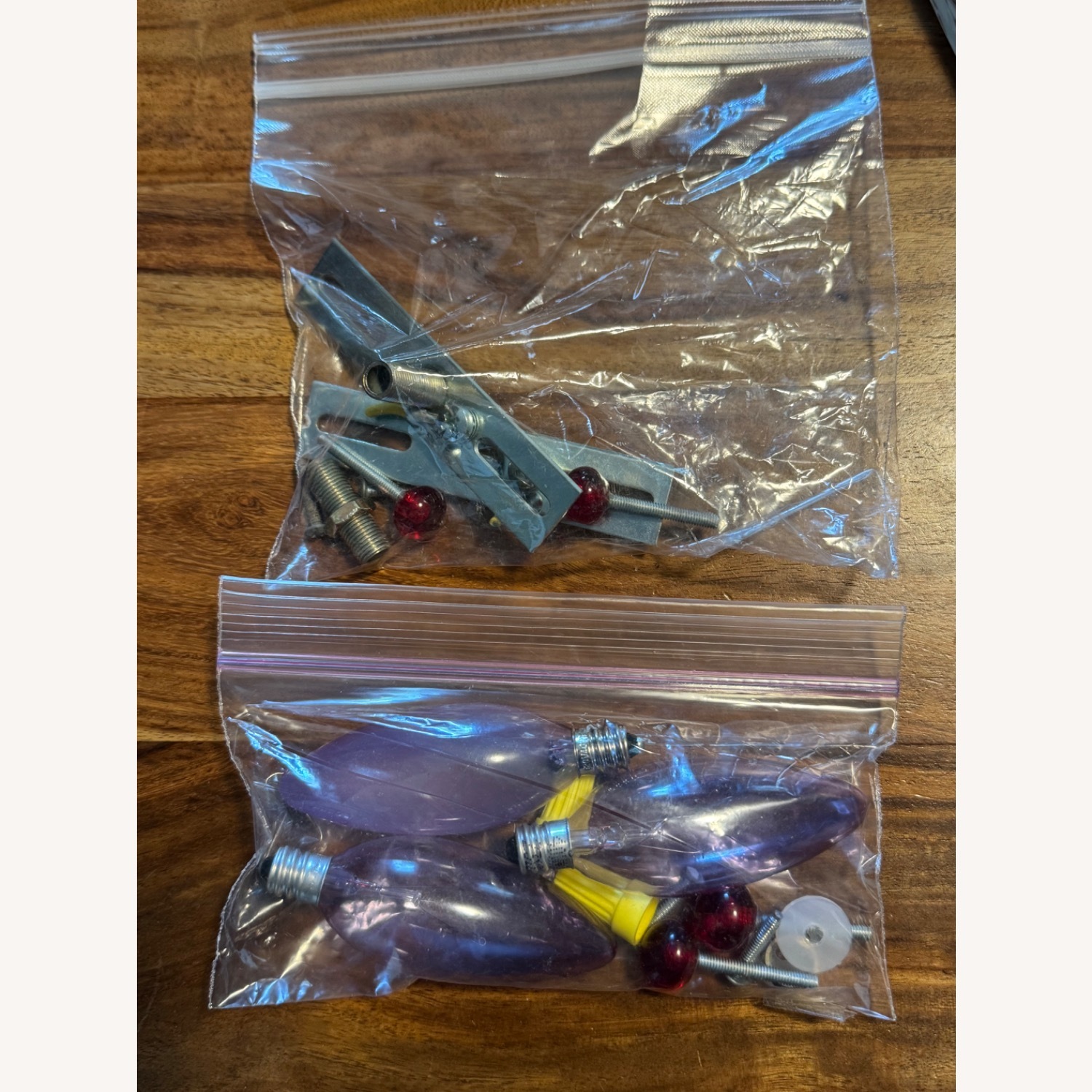 Italian Glass Sconce Pair - image-11