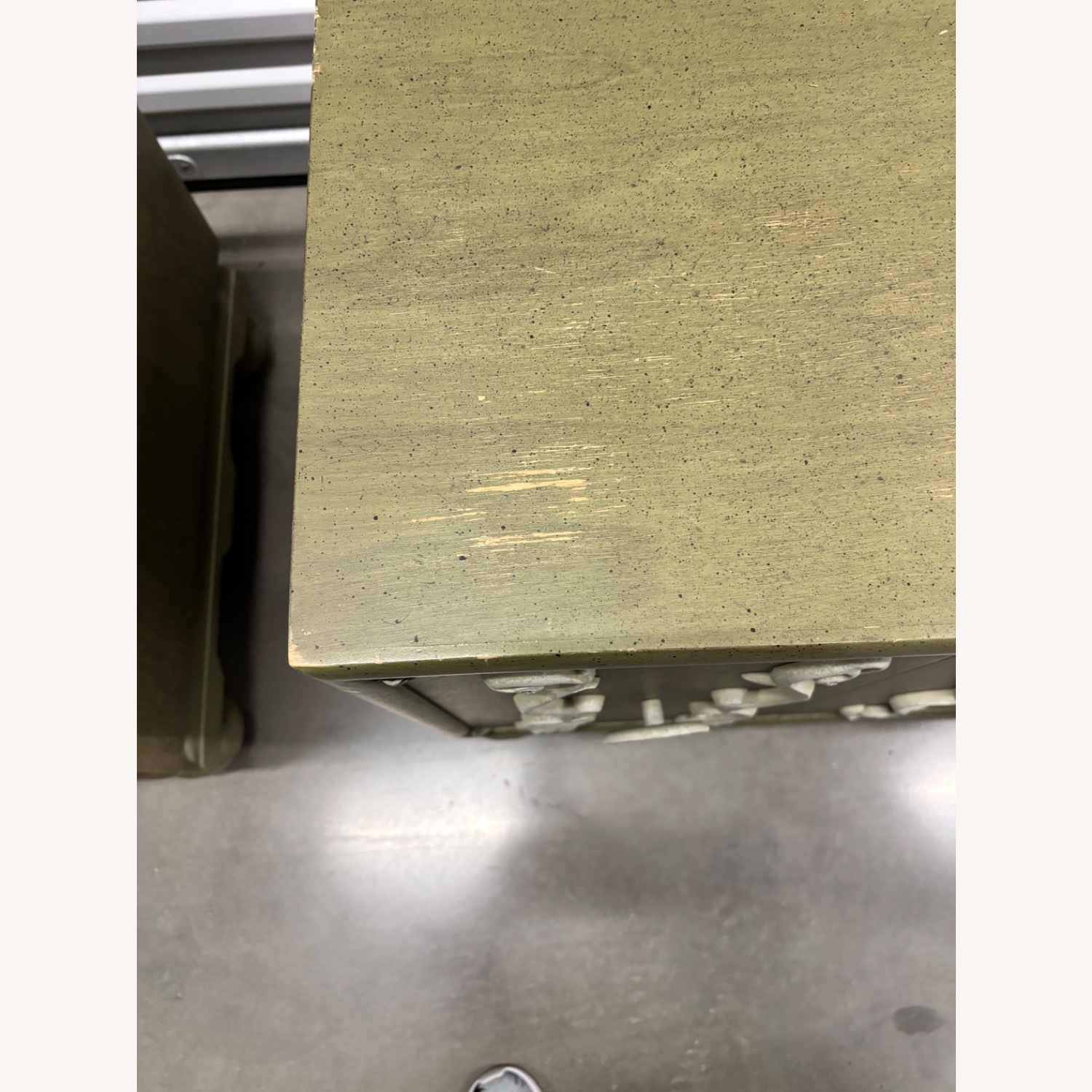 Vintage Hollywood Regency Ornate Cabinet - image-2