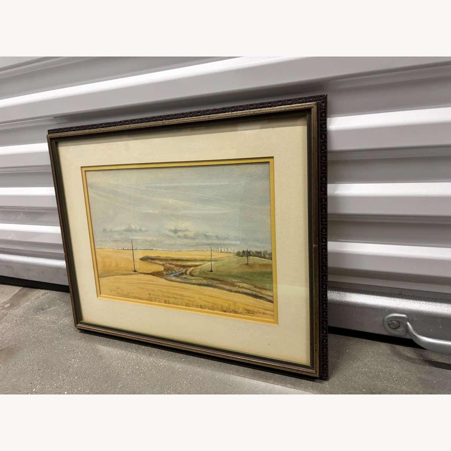 Framed Original Paul Cloutier Landscape  - image-3