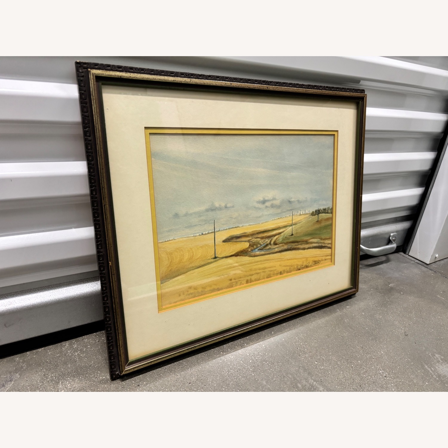 Framed Original Paul Cloutier Landscape  - image-2