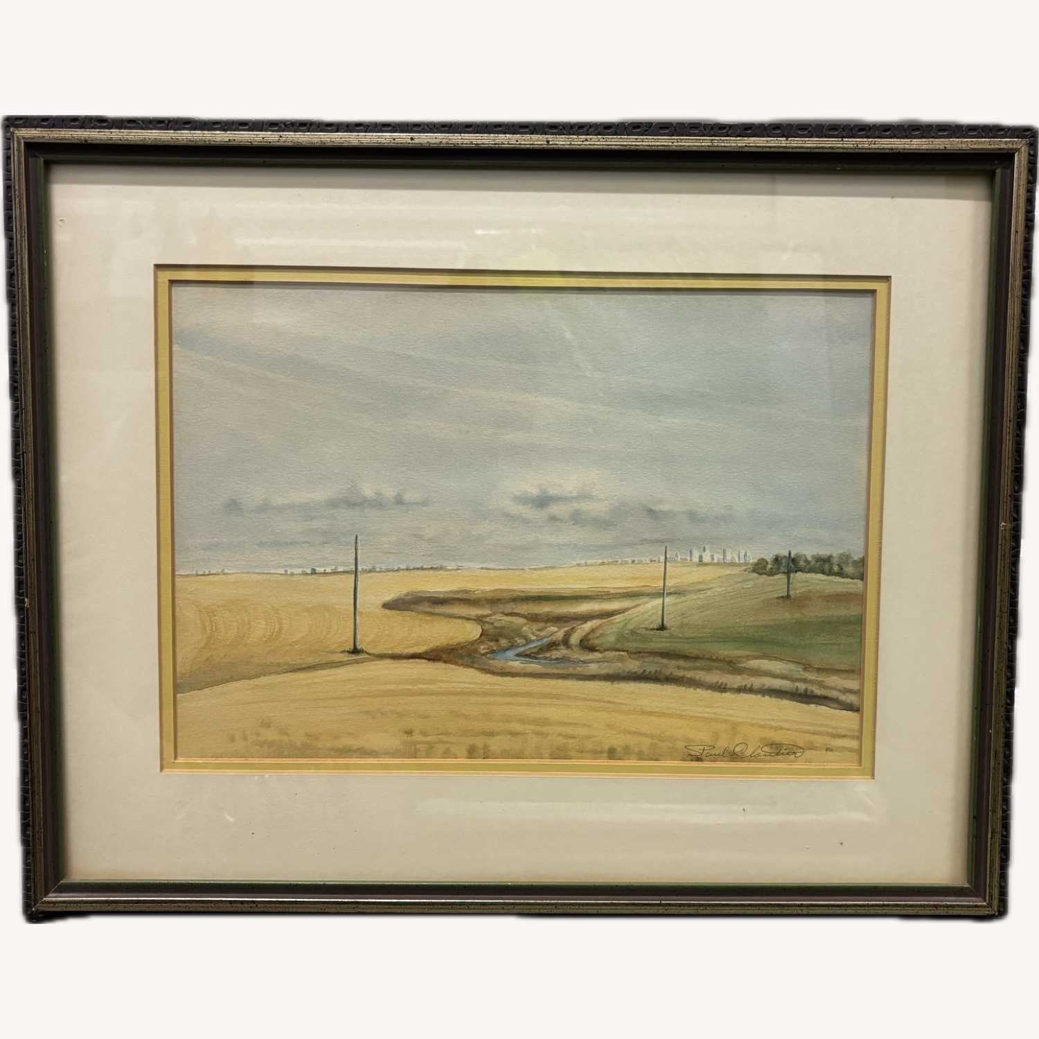 Framed Original Paul Cloutier Landscape  - image-0