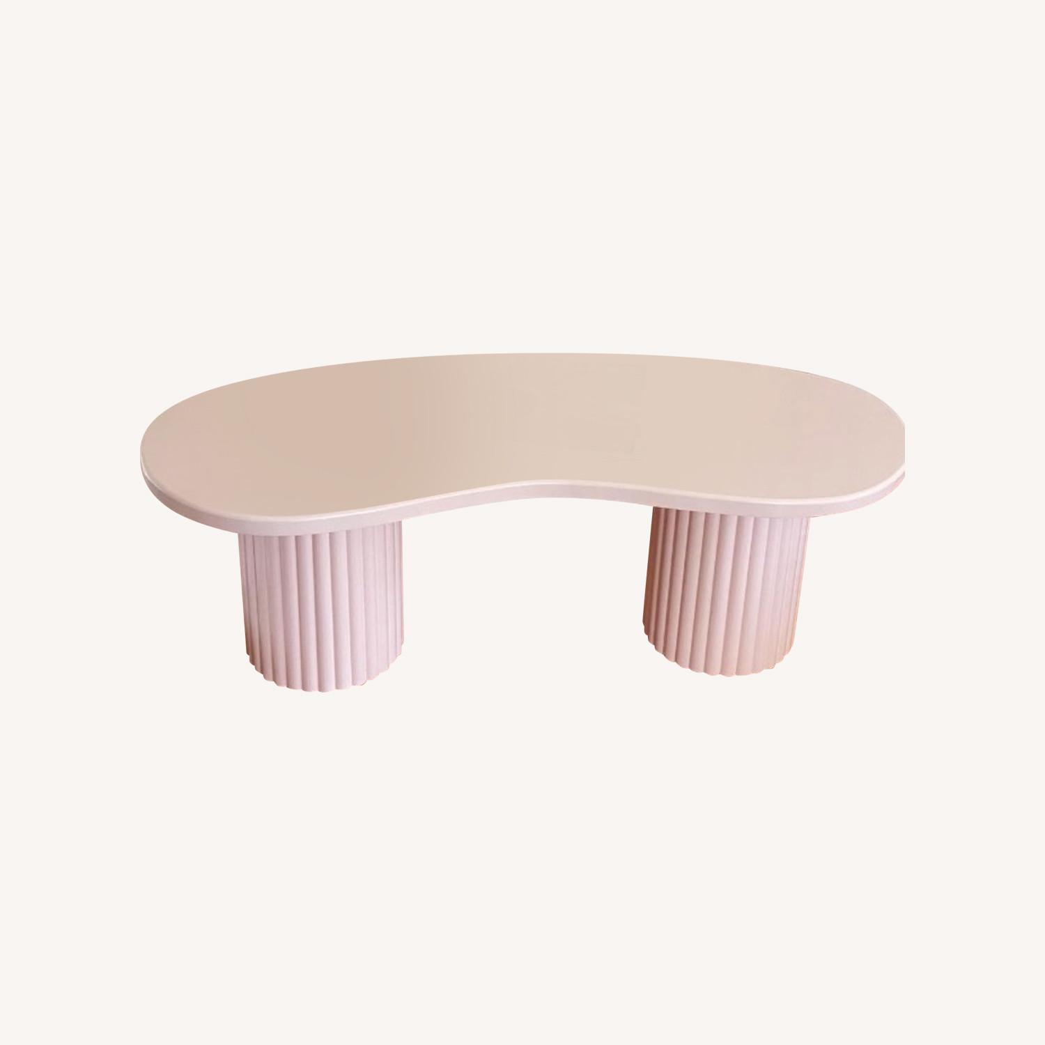 Oh Paddi Pink Kidney Coffee Table - image-0
