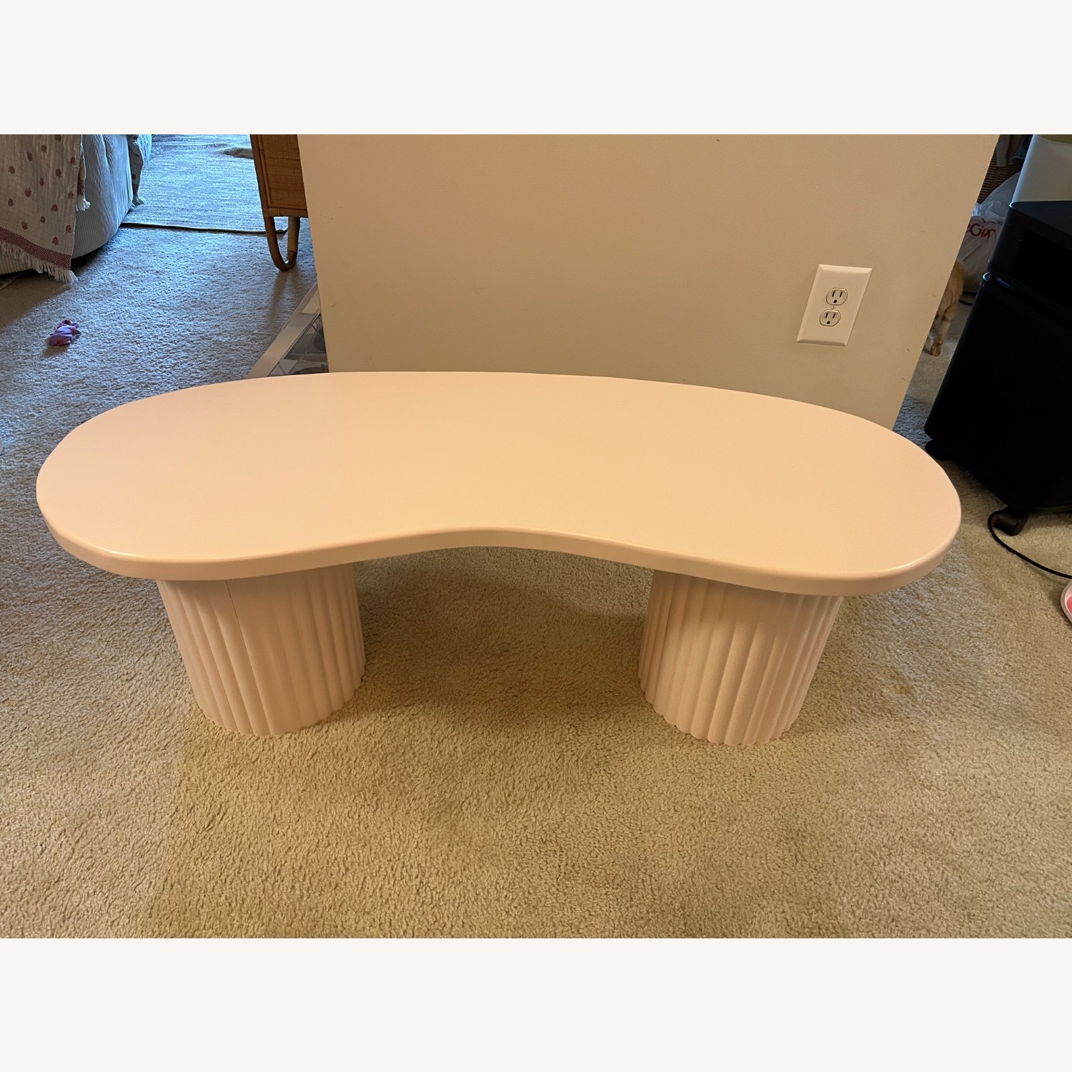 Oh Paddi Pink Kidney Coffee Table - image-1