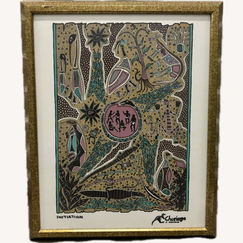 Used Aboriginal Art “Initiation” Churinga Collection for sale on AptDeco