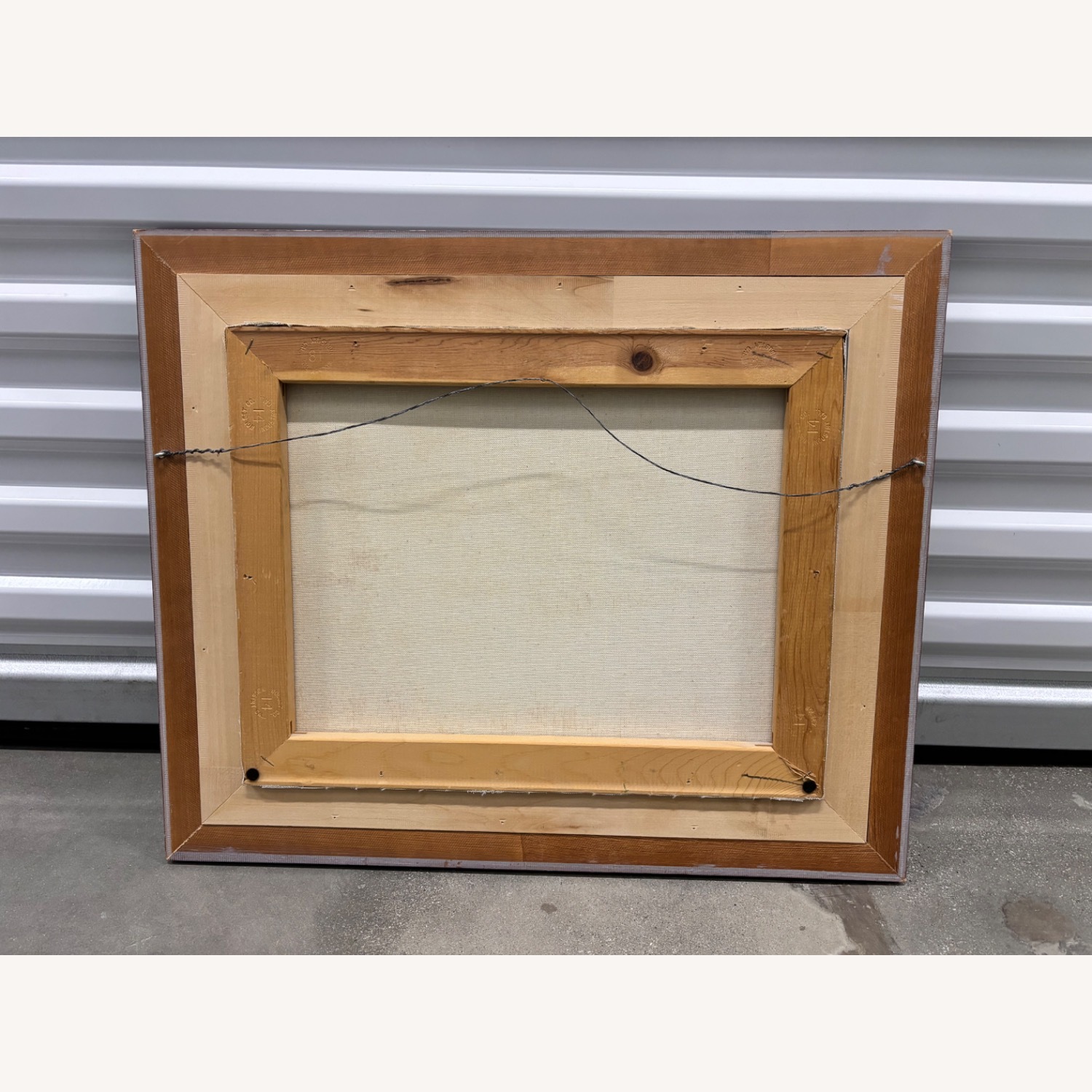 Original Oil Painting Lakeside Landscape  - image-4