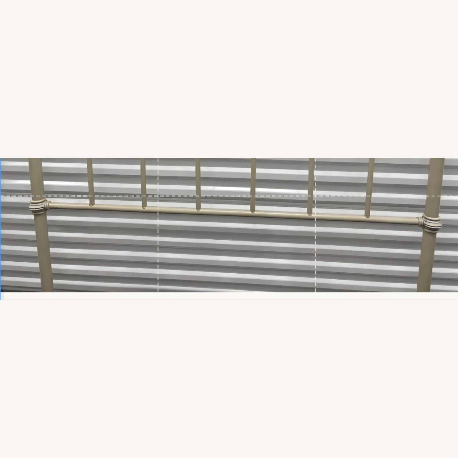 Vintage Metal Spindle Headboard - image-2