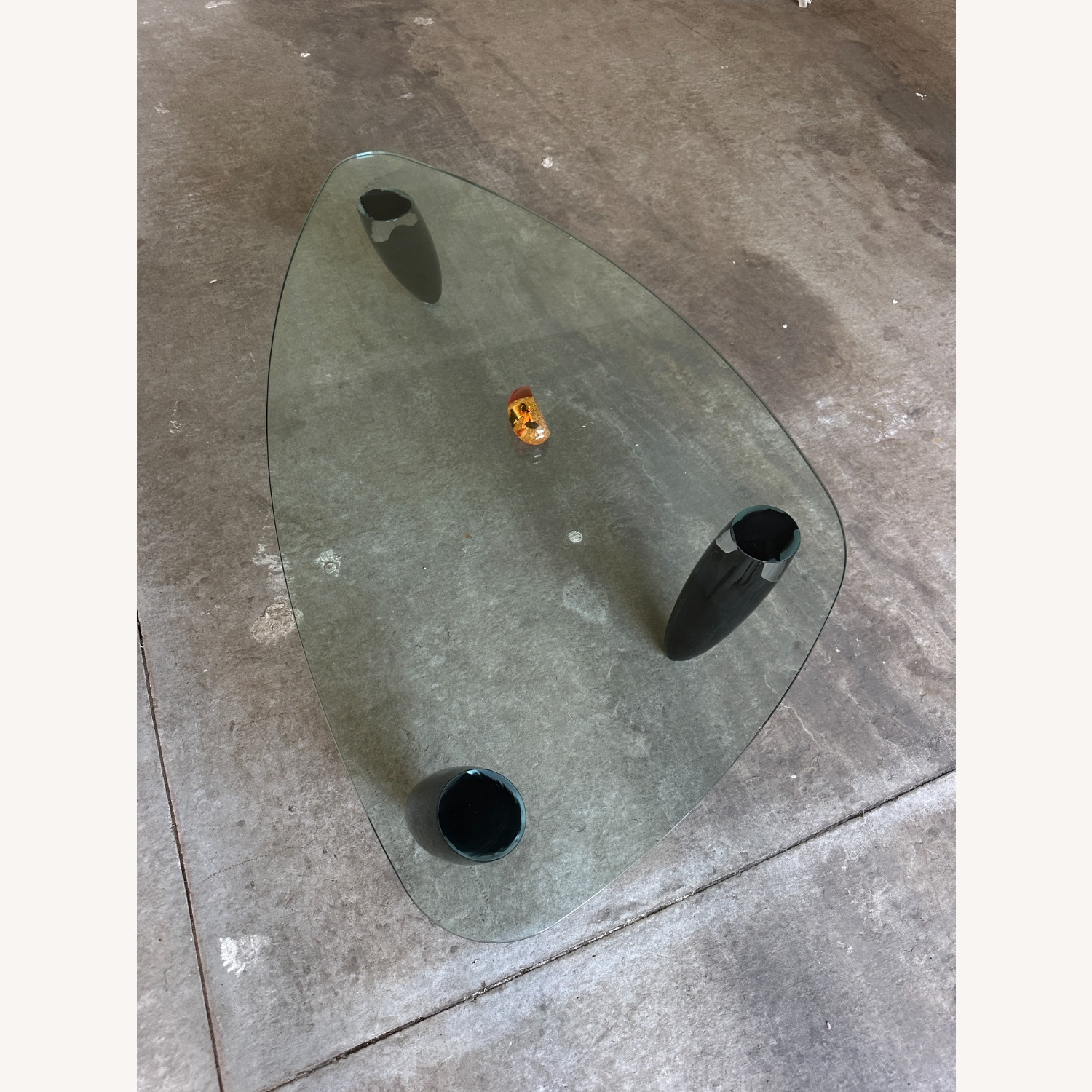 Vintage/Antique Finds Natural Glass Coffee Table - image-13