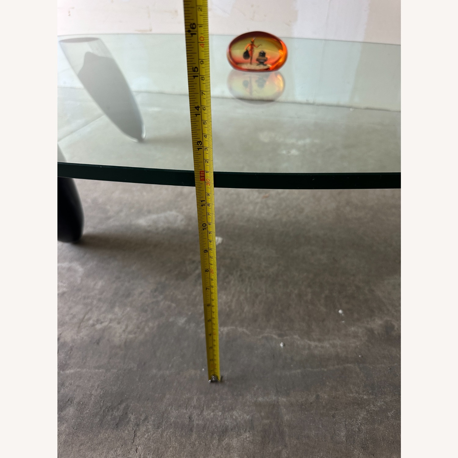 Vintage/Antique Finds Natural Glass Coffee Table - image-16