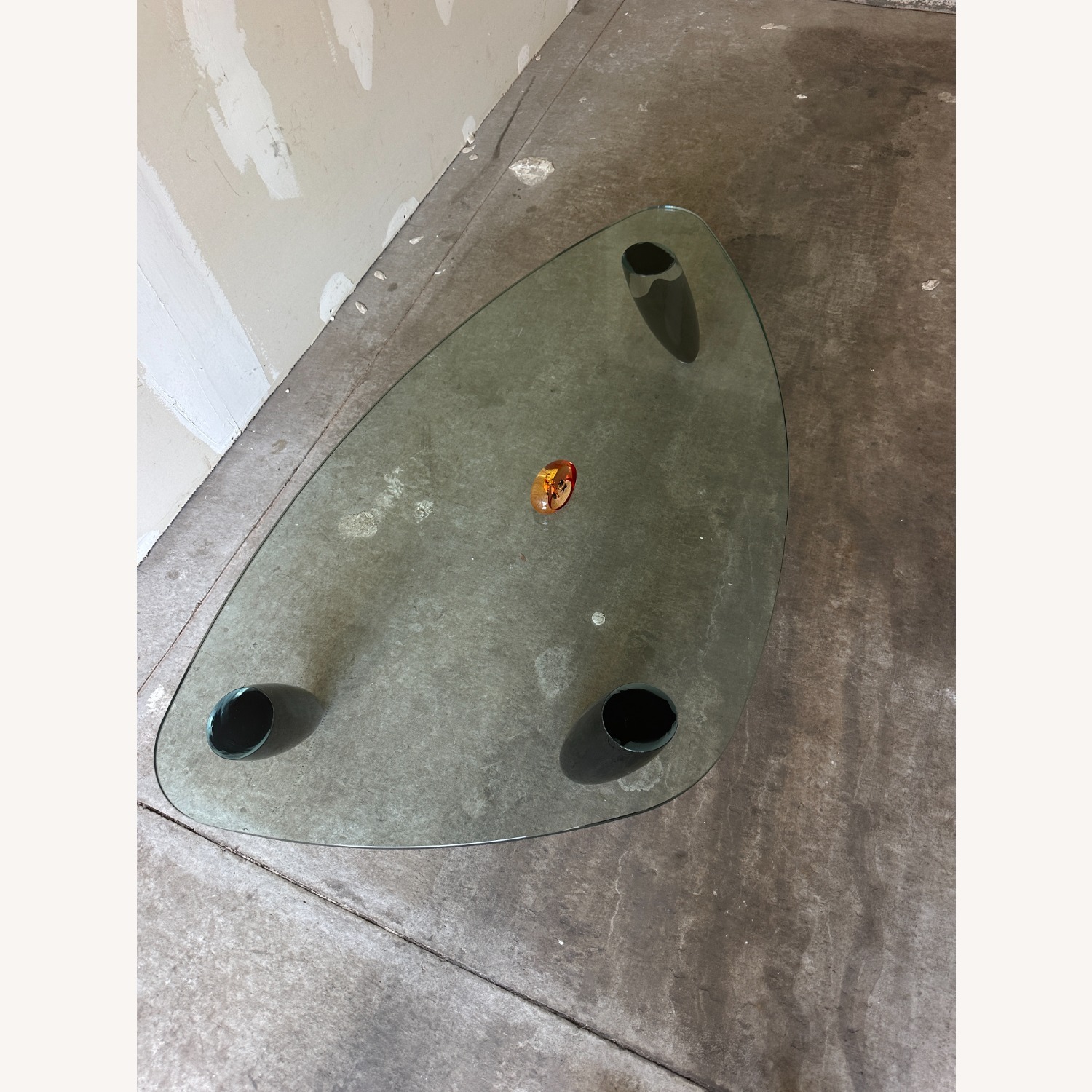 Vintage/Antique Finds Natural Glass Coffee Table - image-14