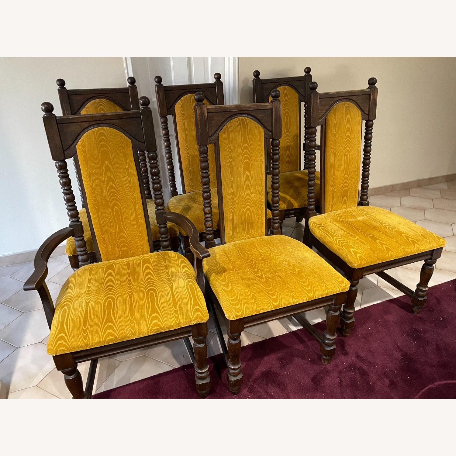 Vintage/Antique Wood Dining Chairs - image-3