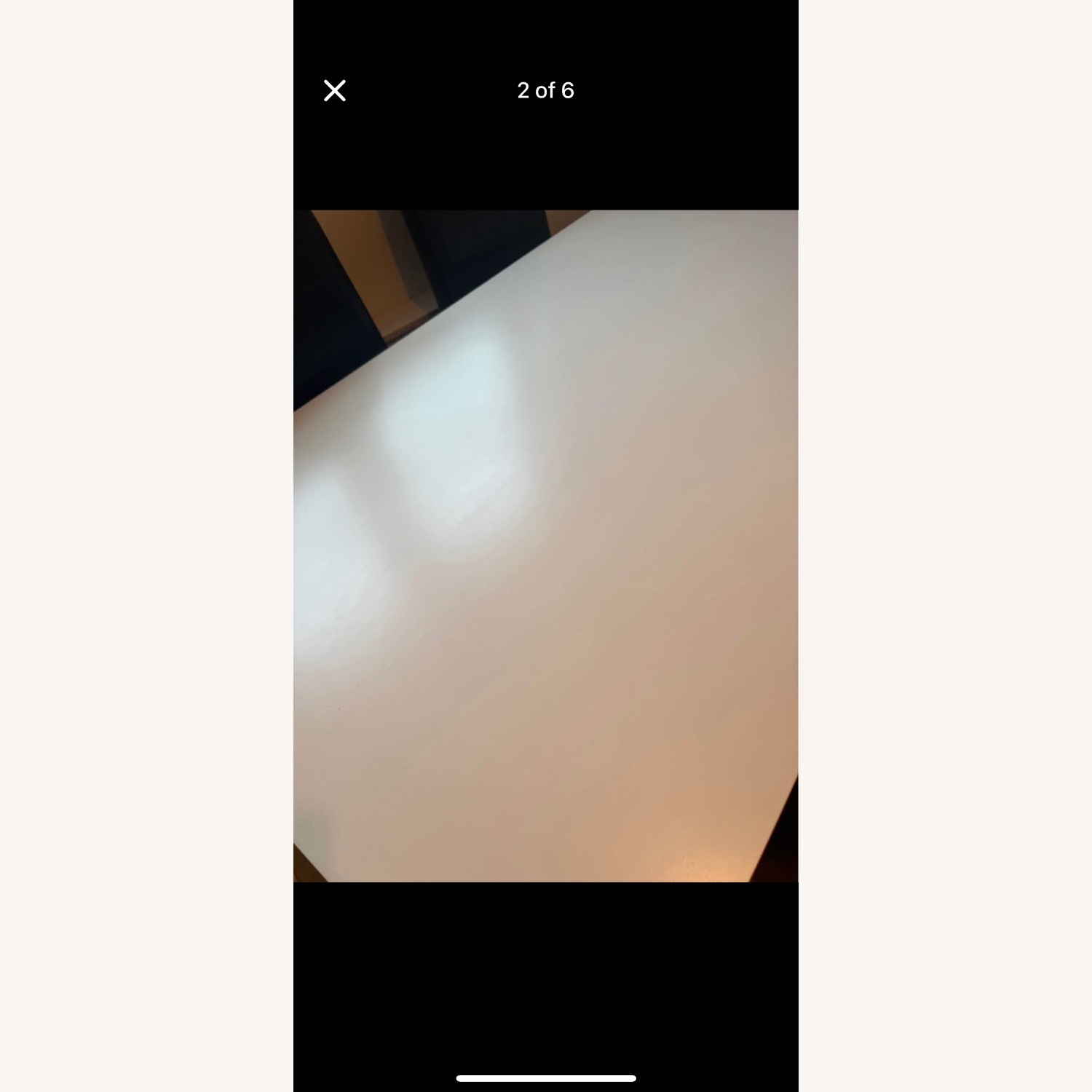 IKEA Ekedalen White Wood Dining Table - image-2