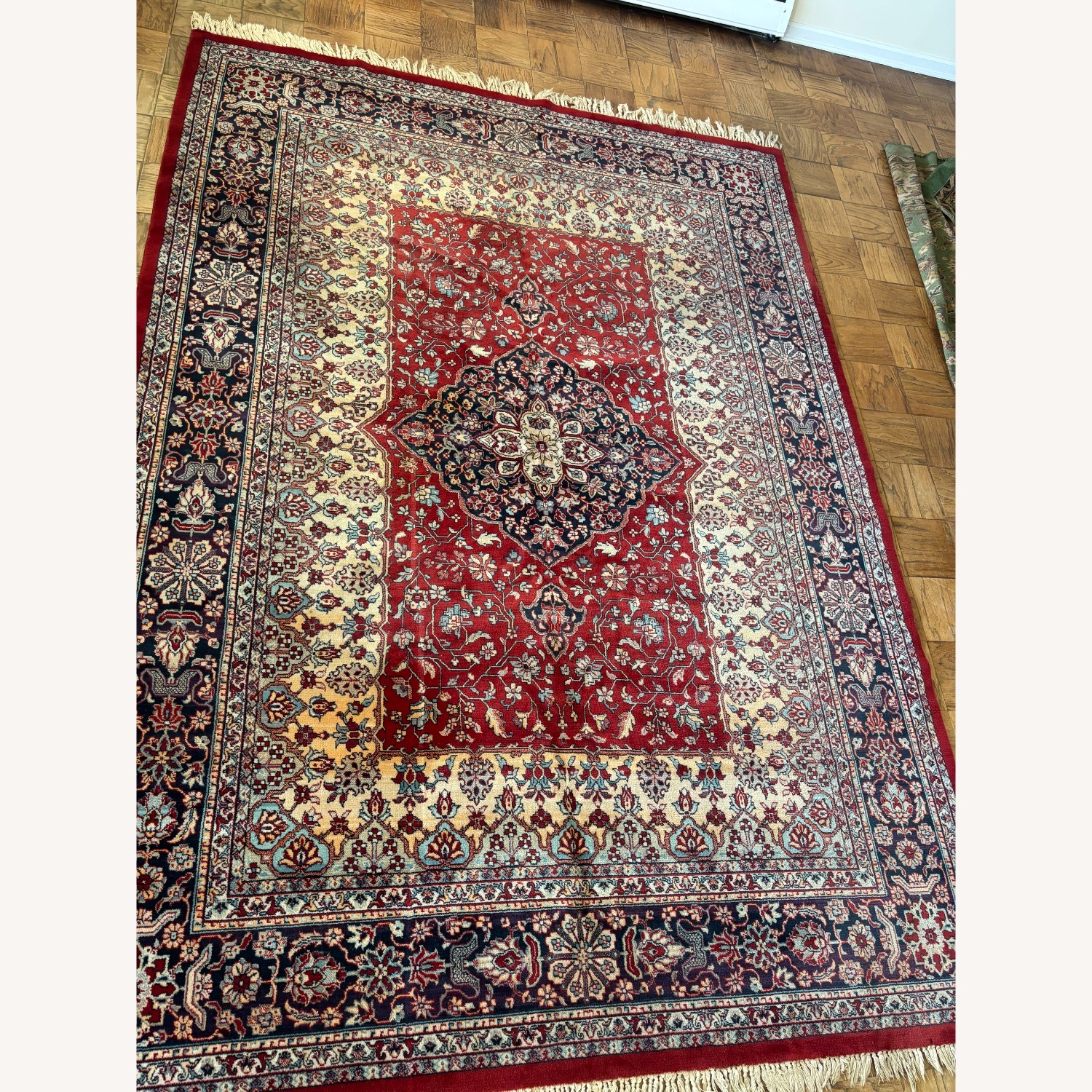 Expressions Rug Oriental Expressions Wool Area Rug 7.8' x 11' - AptDeco