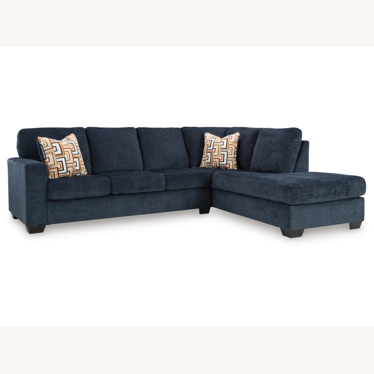 Ashley Furniture Aviemore Blue Fabric 2 Piece Sectional - image-8