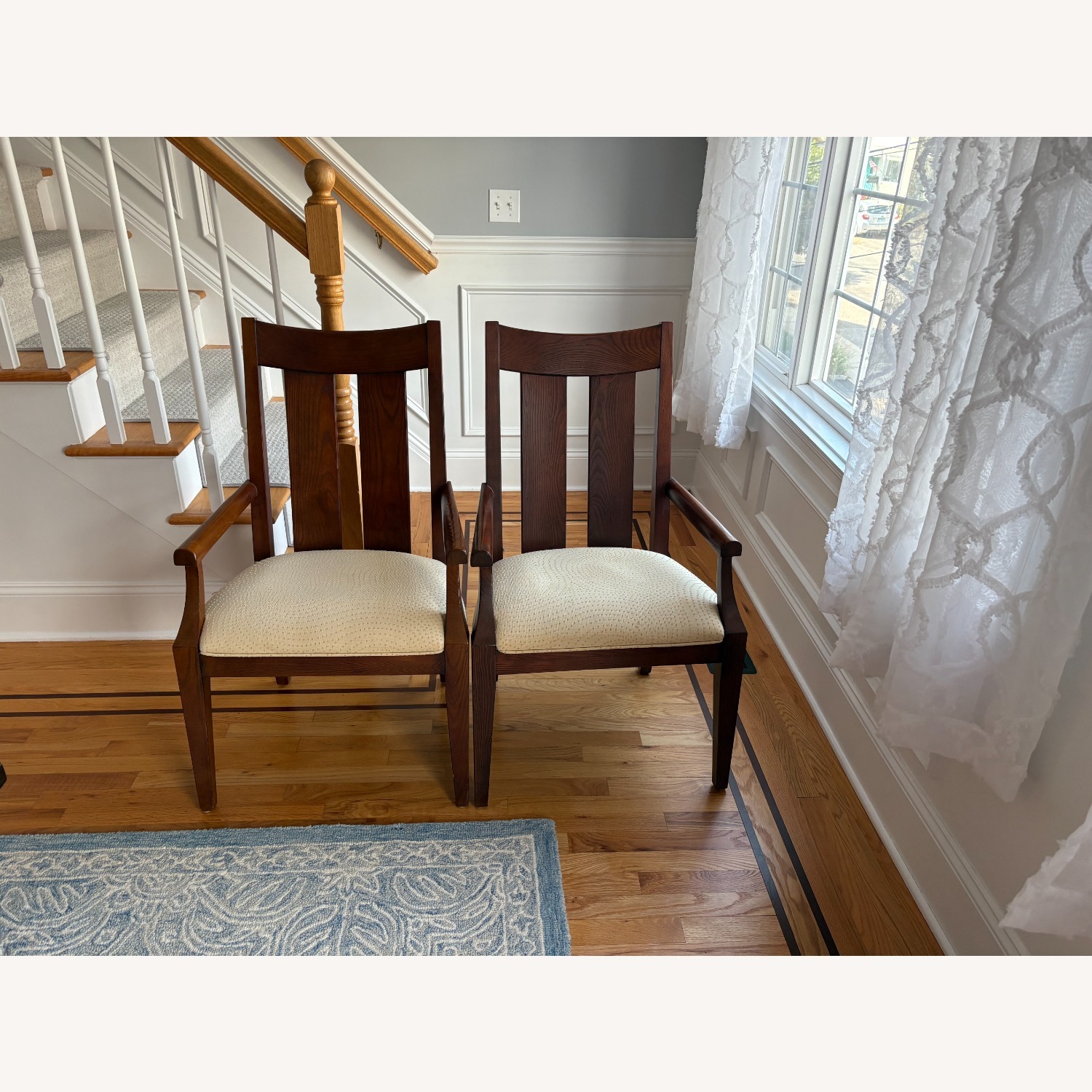 Ethan Allen Horizons Dark Brown Wood Dining Table - image-4