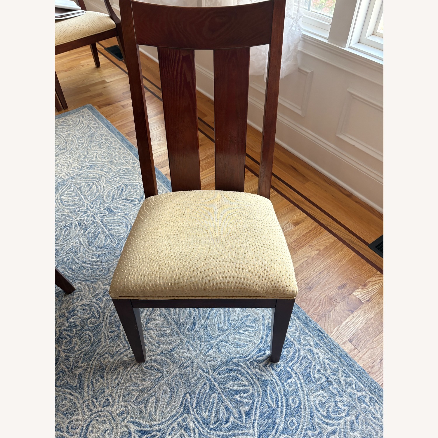 Ethan Allen Horizons Dark Brown Wood Dining Table - image-5