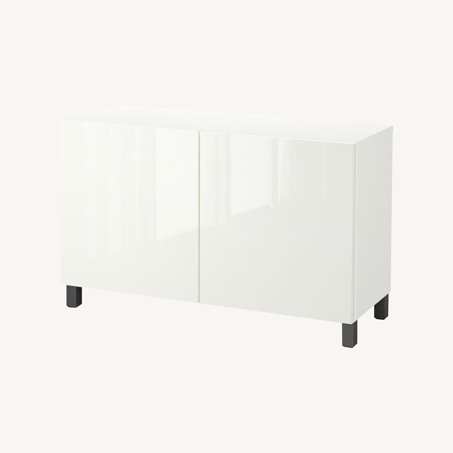 IKEA Besta White Cabinet - image-0