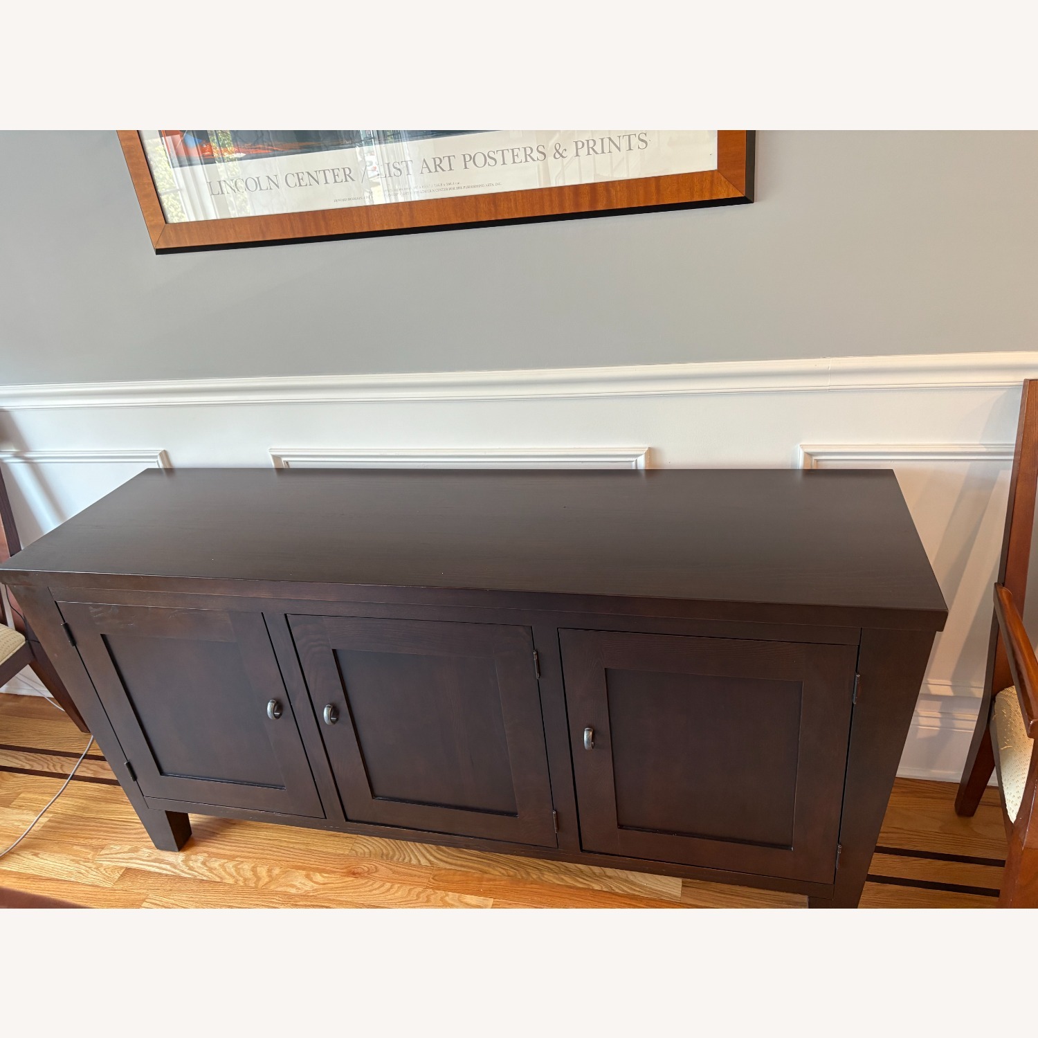 Ethan Allen Horizons Dark Brown Wood Sideboard - image-2