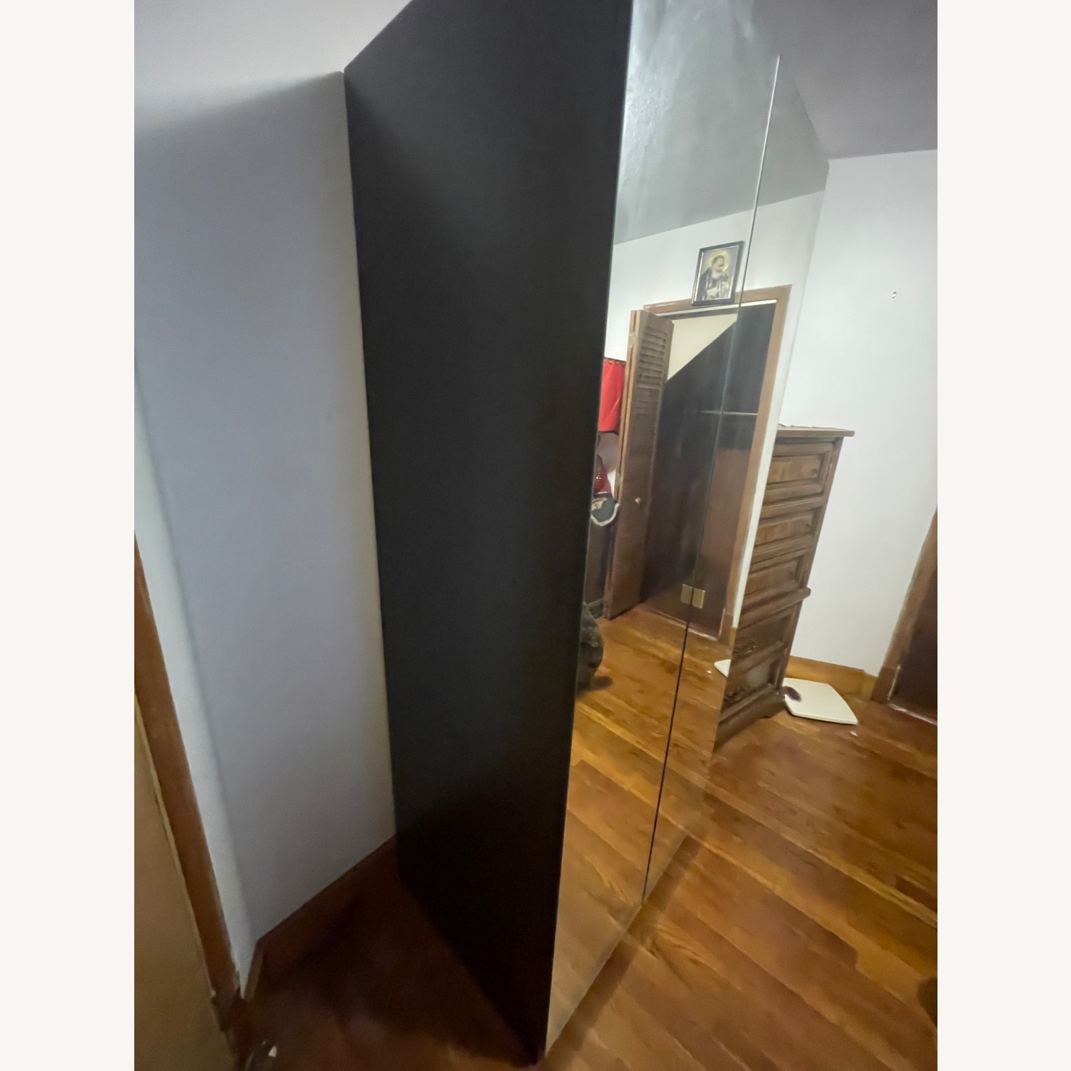 Black Glass Armoire - image-3