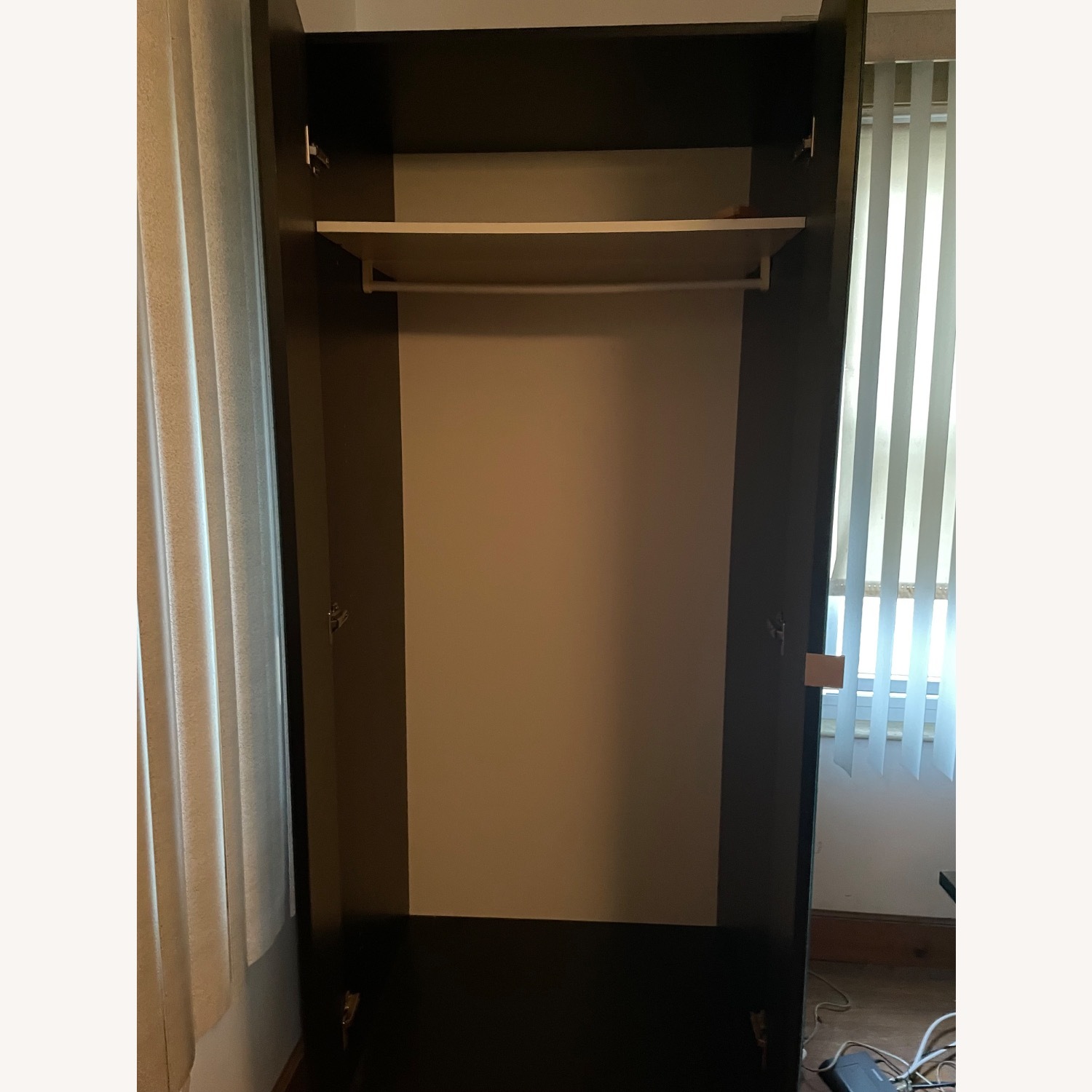 Black Glass Armoire - image-6