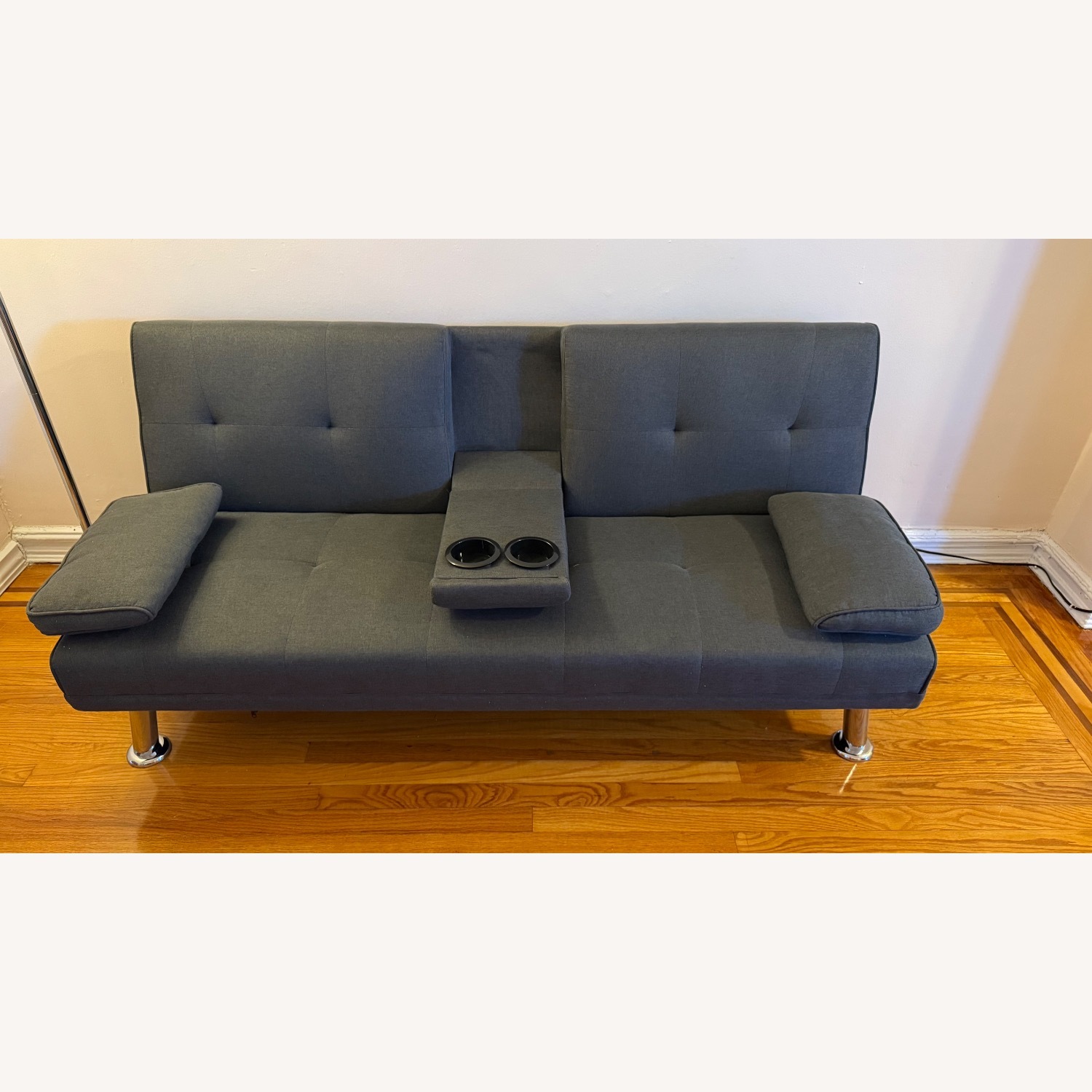Dark Gray 2 Seater Sofa - image-1