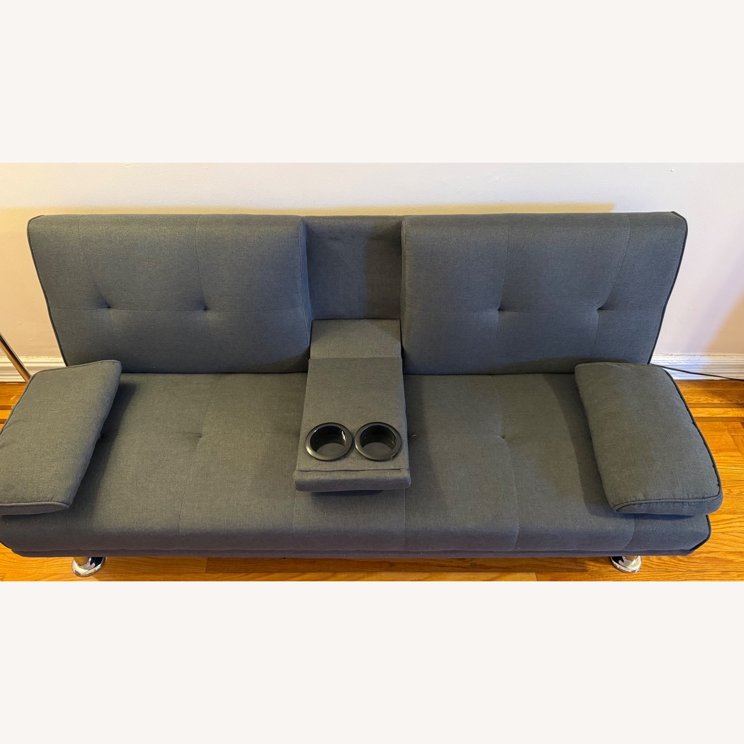 Dark Gray 2 Seater Sofa - image-3