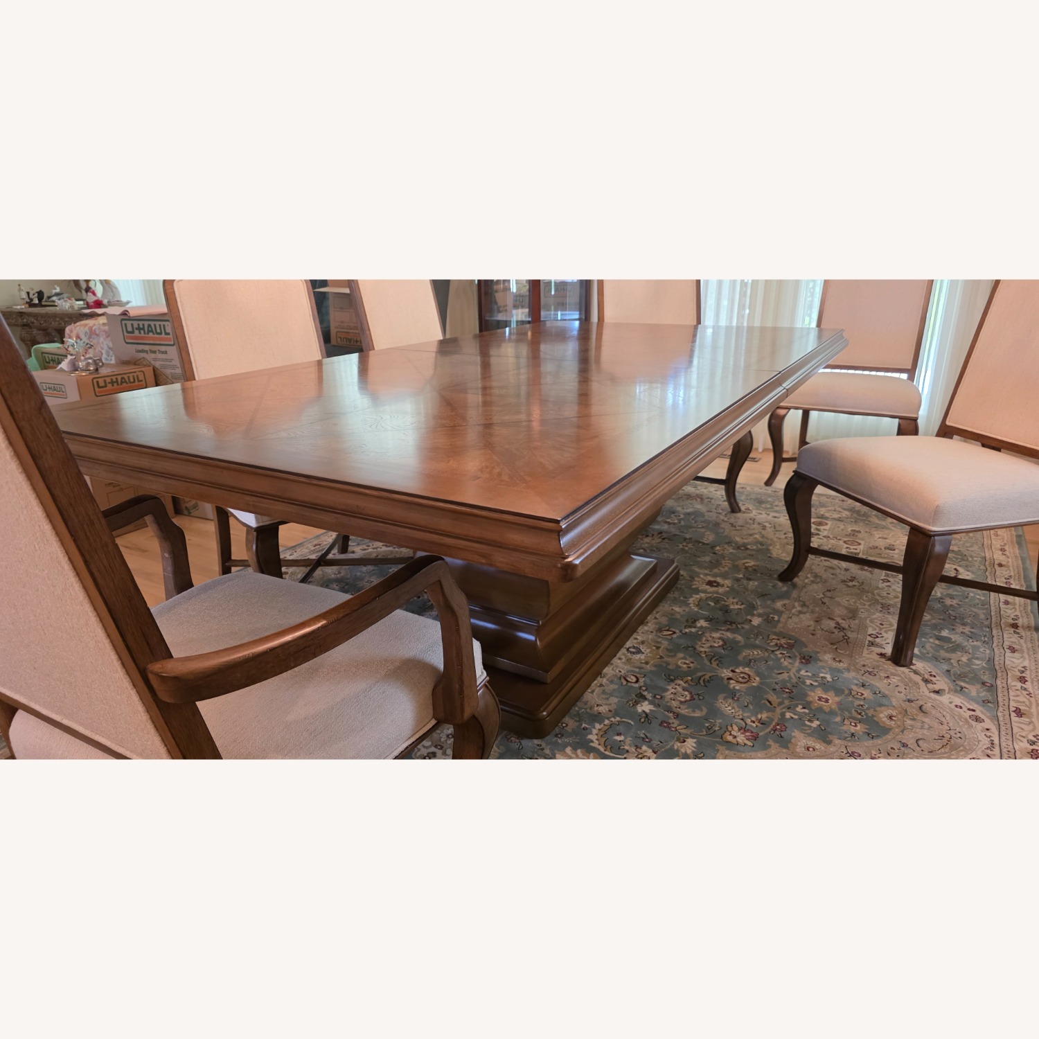 Universal Furniture Dark Brown Wood Dining Sets - image-3