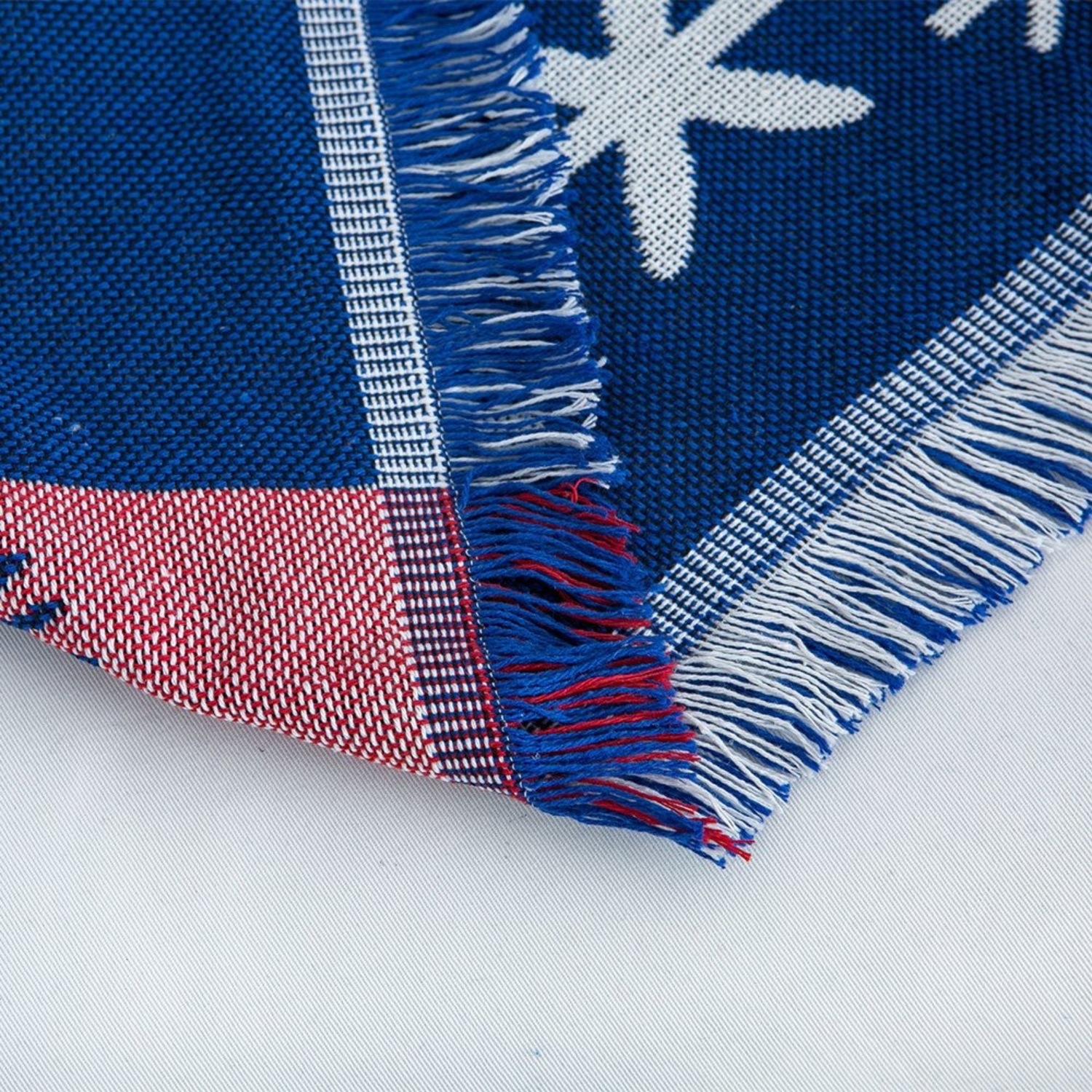 Boho Reversible Woven Throw Blanket - image-7