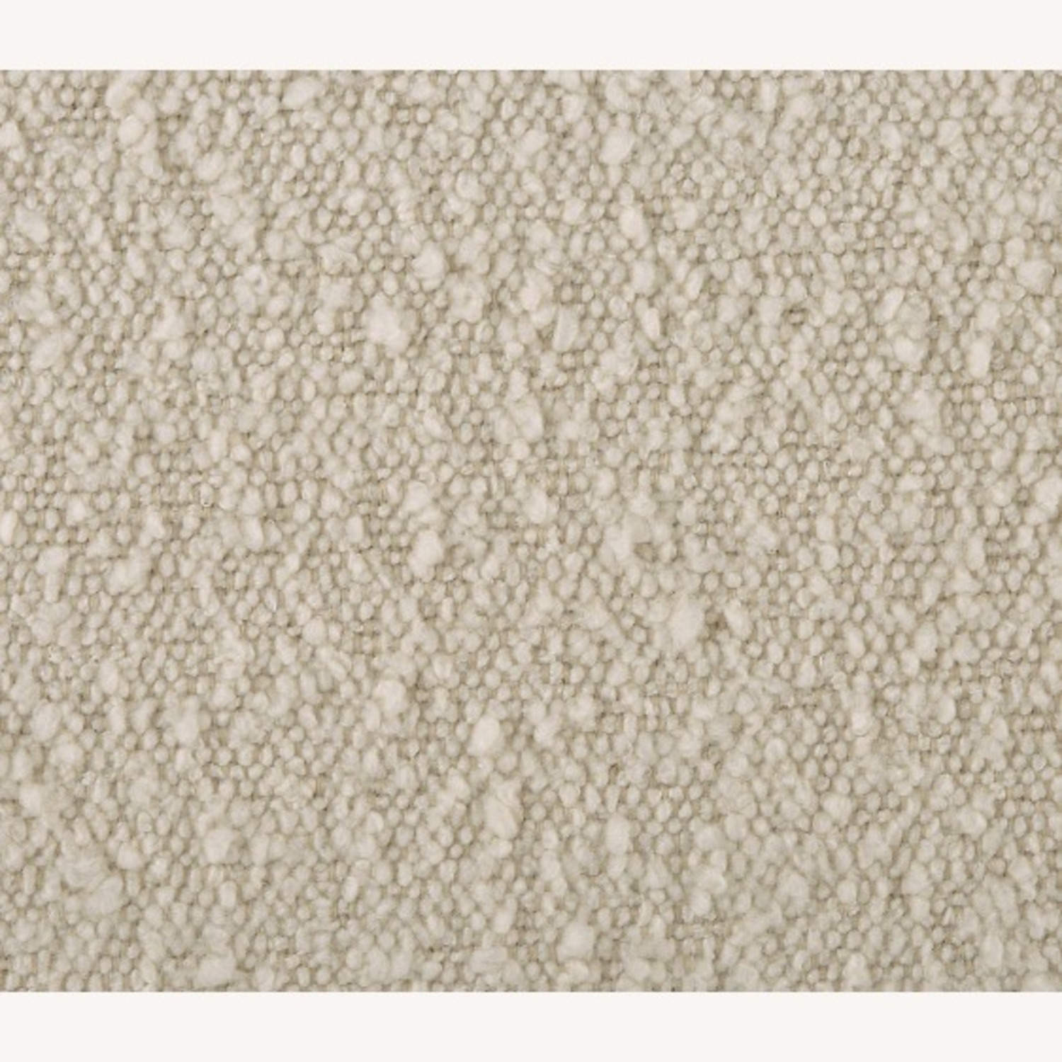 CB2 Boucle Accent Chair + Ottoman - image-4