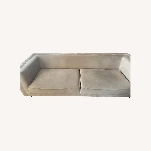 Used White Fabric Sleeper Sofa for sale on AptDeco