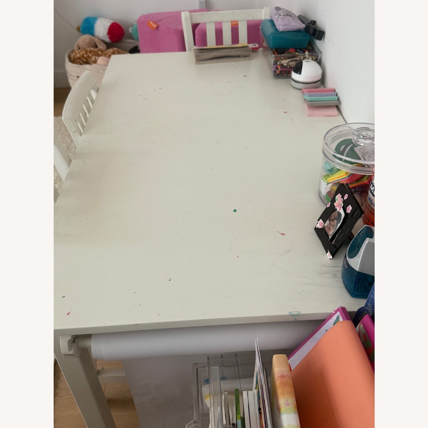 Pottery Barn Kids Carolina White Wood Play Table - image-2