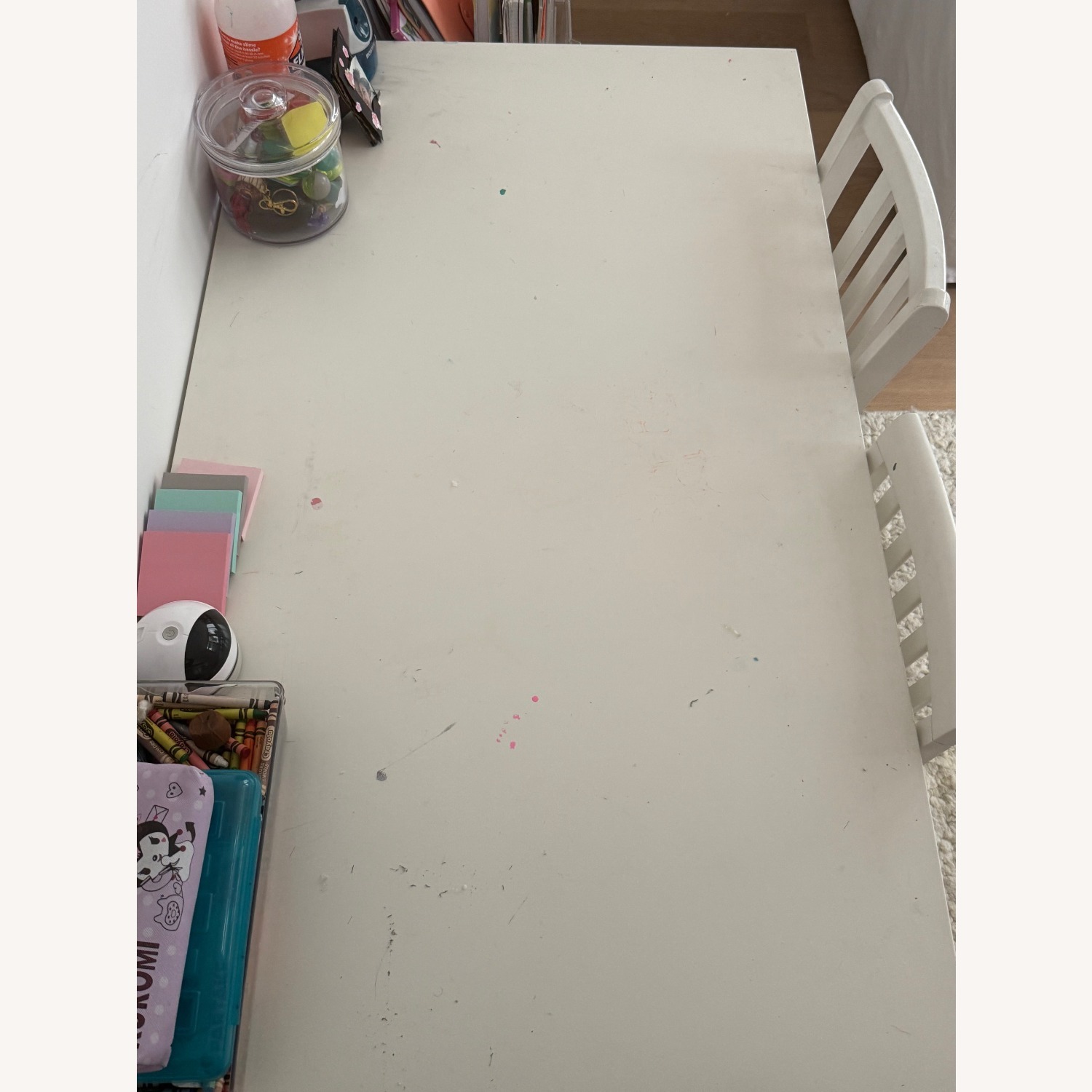 Pottery Barn Kids Carolina White Wood Play Table - image-3