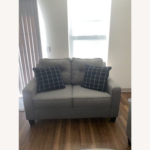 Used Jennifer Furniture Montague Loveseat Sofa for sale on AptDeco