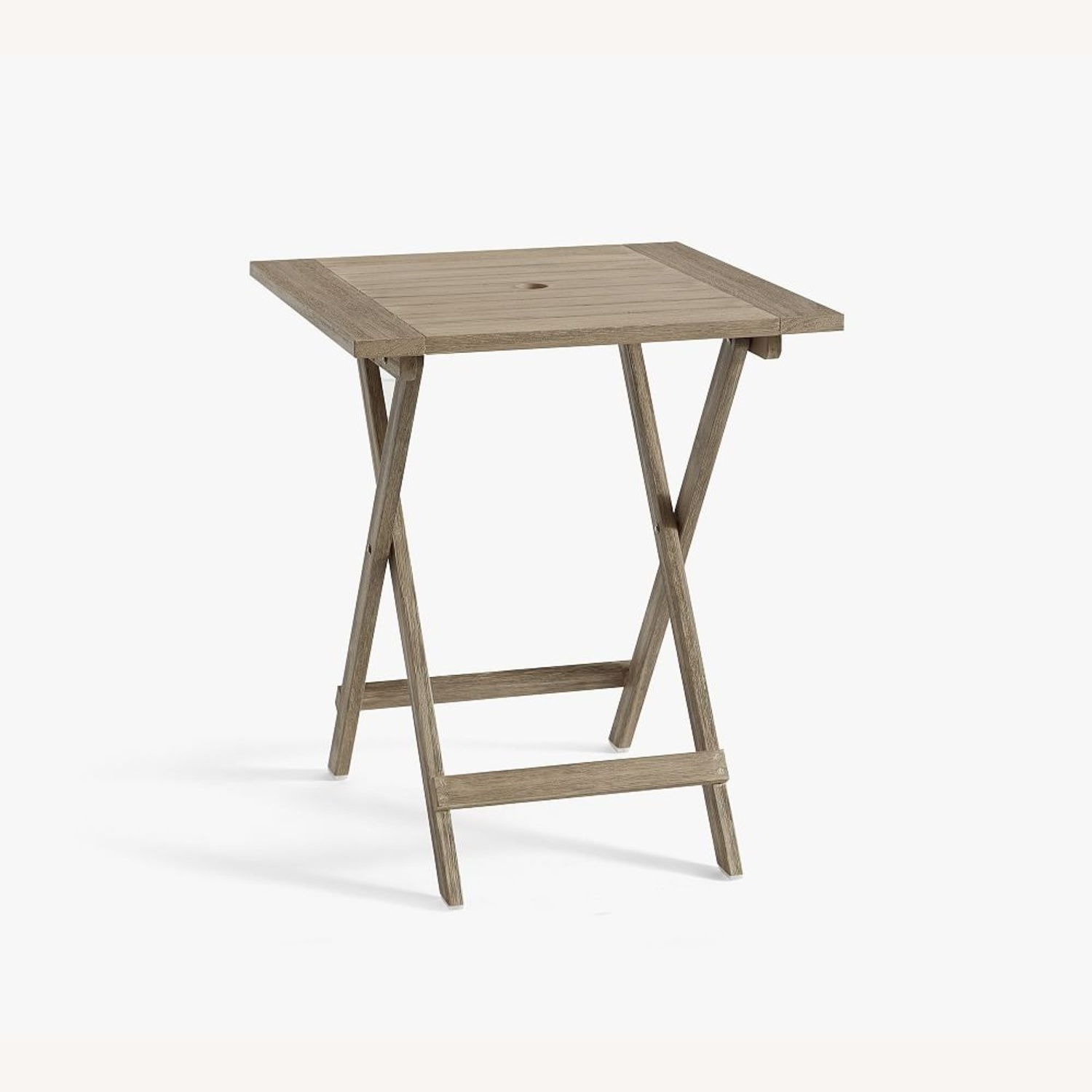 Pottery Barn Indio Eucalyptus Light Gray Wood Patio Furniture - image-0