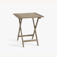 Pottery Barn Indio Eucalyptus Light Gray Wood Patio Furniture