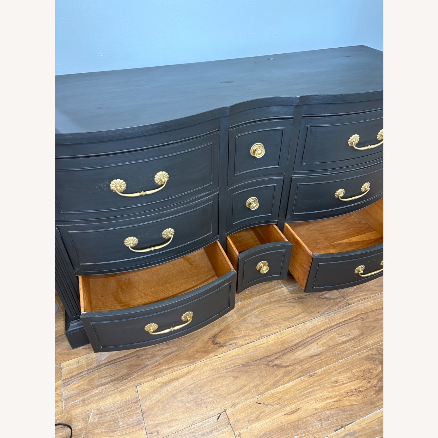 A-America, Inc. Black Wood Dresser - image-3